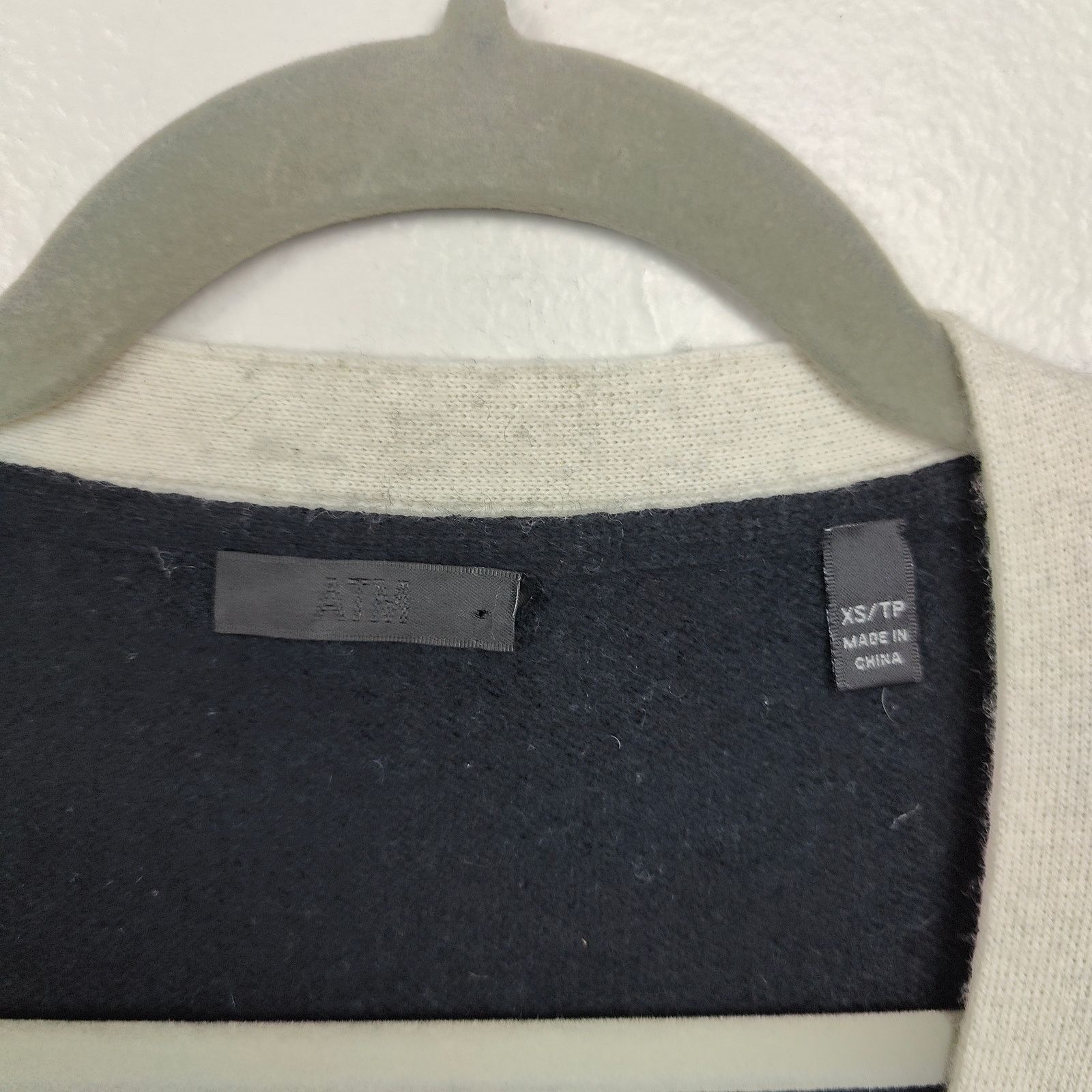 ATM Anthony Thomas Melillo ATM Anthony Thomas Melillo Oversized Wool Cashmere Cardigan Size XS / US 0-2 / IT 36-38 - 6 Thumbnail