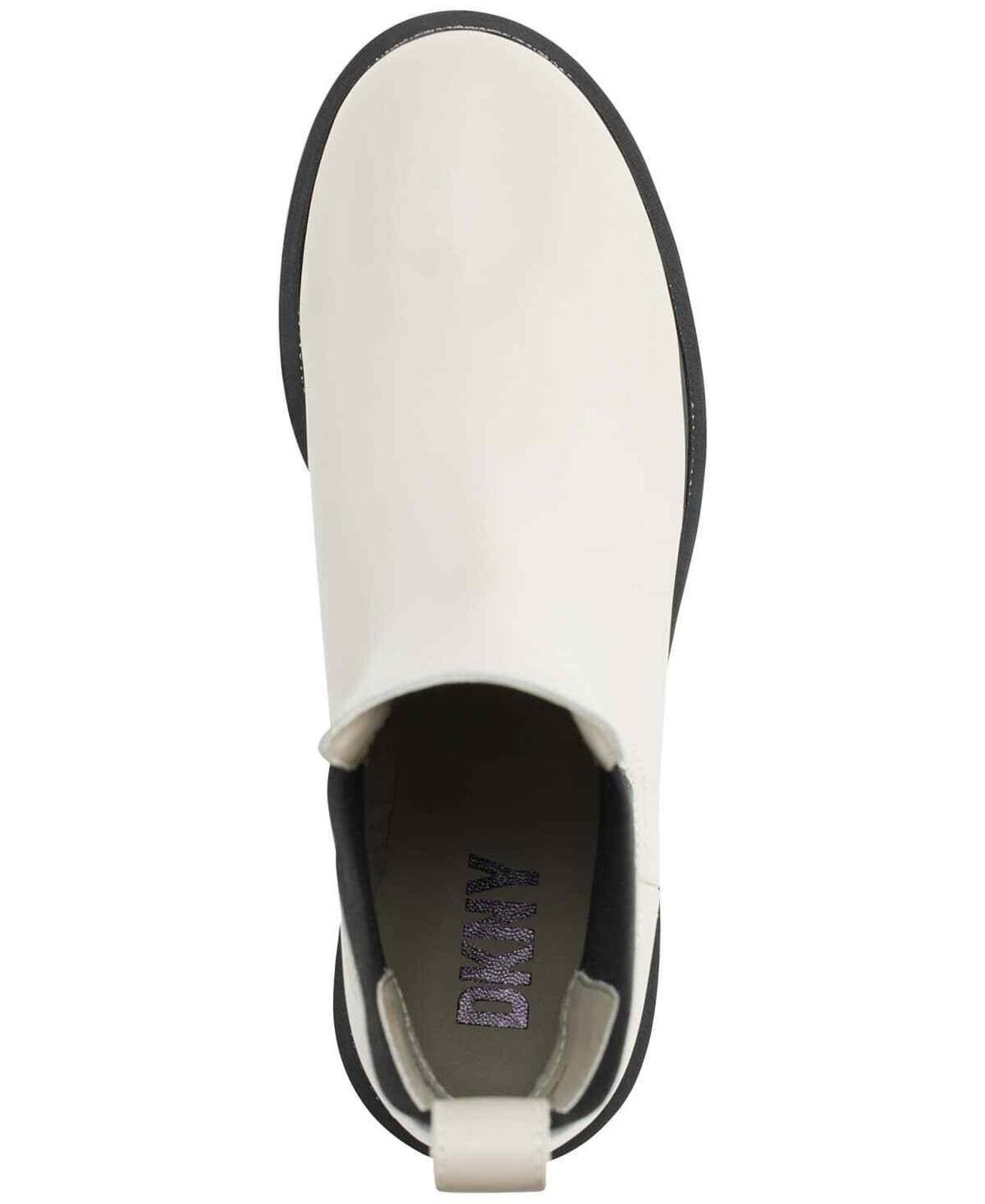 DKNY DKNY Women's Leather Rick Slip-On Chelsea Booties Size US 9.5 / IT 39.5 - 4 Thumbnail