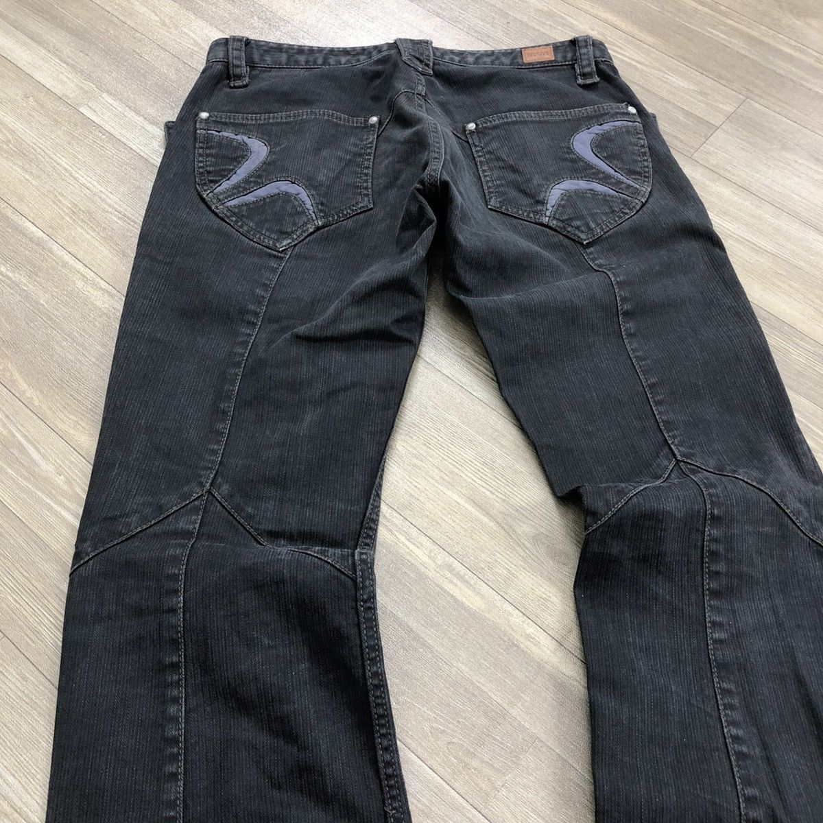 Hysteric Glamour × If Six Was Nine × Nicole Club 🇯🇵 2000s Nicole Club For Men Lgb Harajuku Style Flared Jeans Size US 31 - 23 Thumbnail