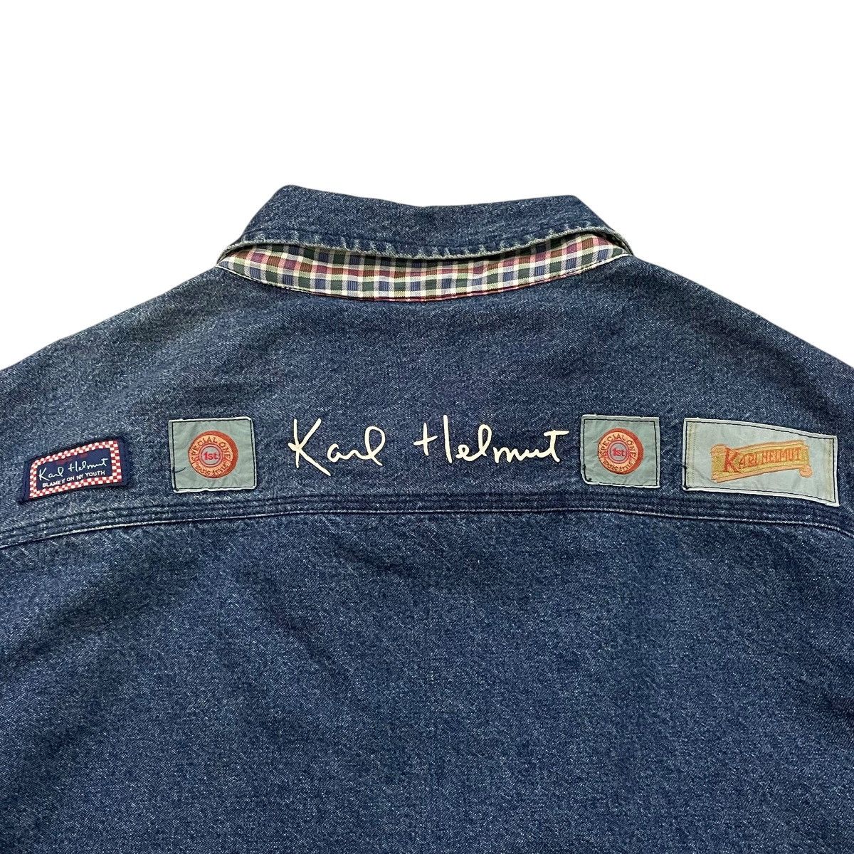 Designer × Japanese Brand × Karl Helmut Karl Helmut Chore Jacket Size US XL / EU 56 / 4 - 1 Thumbnail