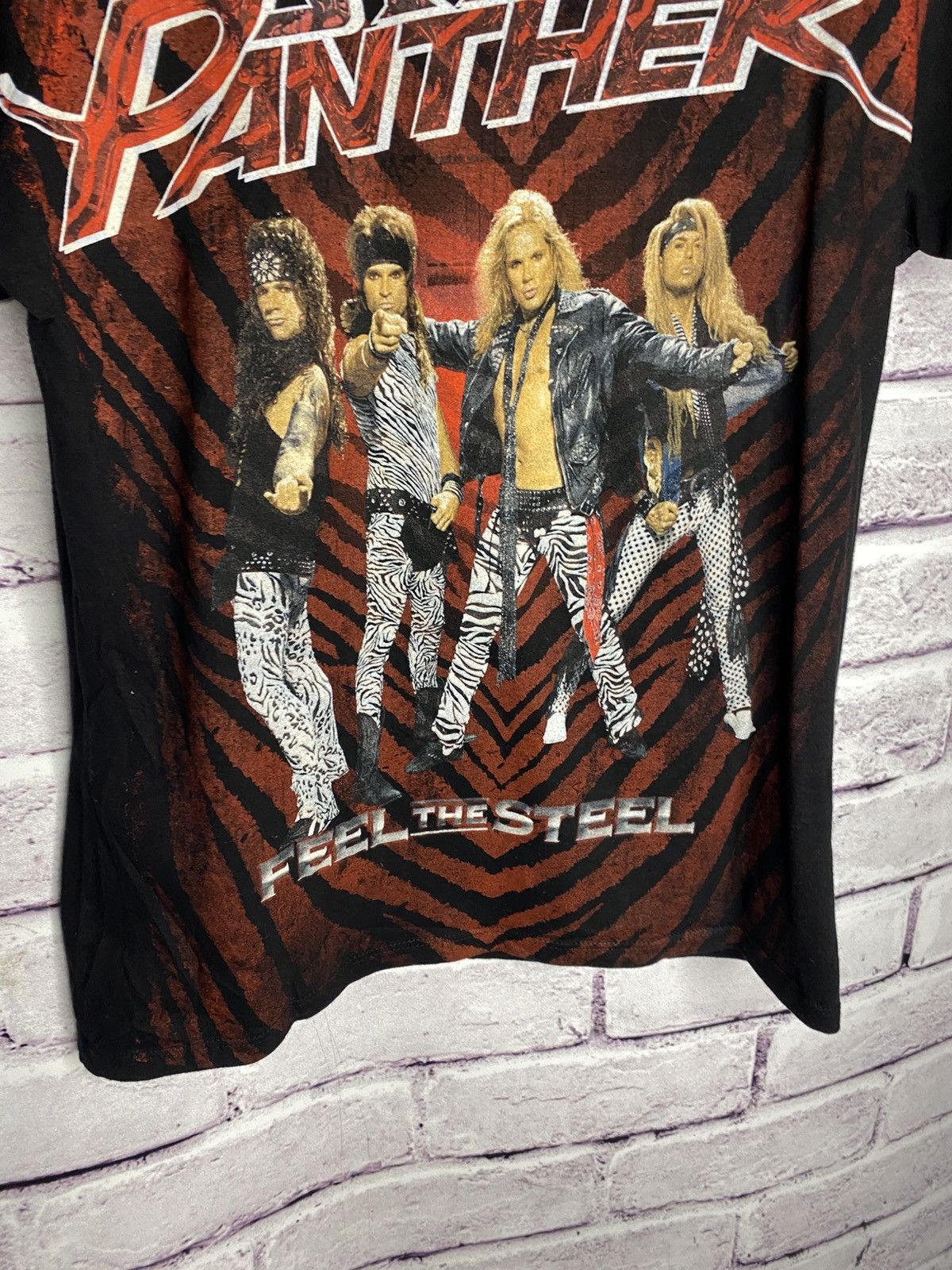 Band Tees Men's Vintage O0s Steel Panters Feel The Steel Tour Tee Size US S / EU 44-46 / 1 - 8 Thumbnail