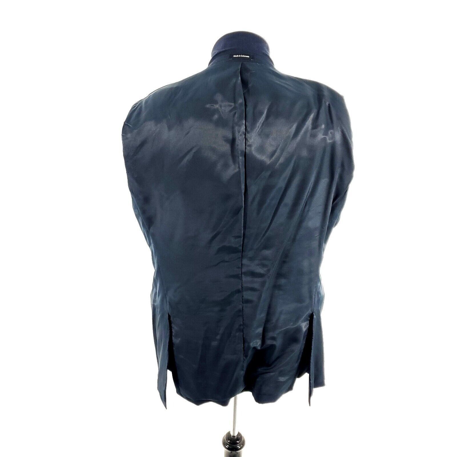 Pronto Uomo Pronto Uomo Platinum Wool 2 Button 2 Piece Suit 42S Blue 39/ Size 42S - 11 Thumbnail