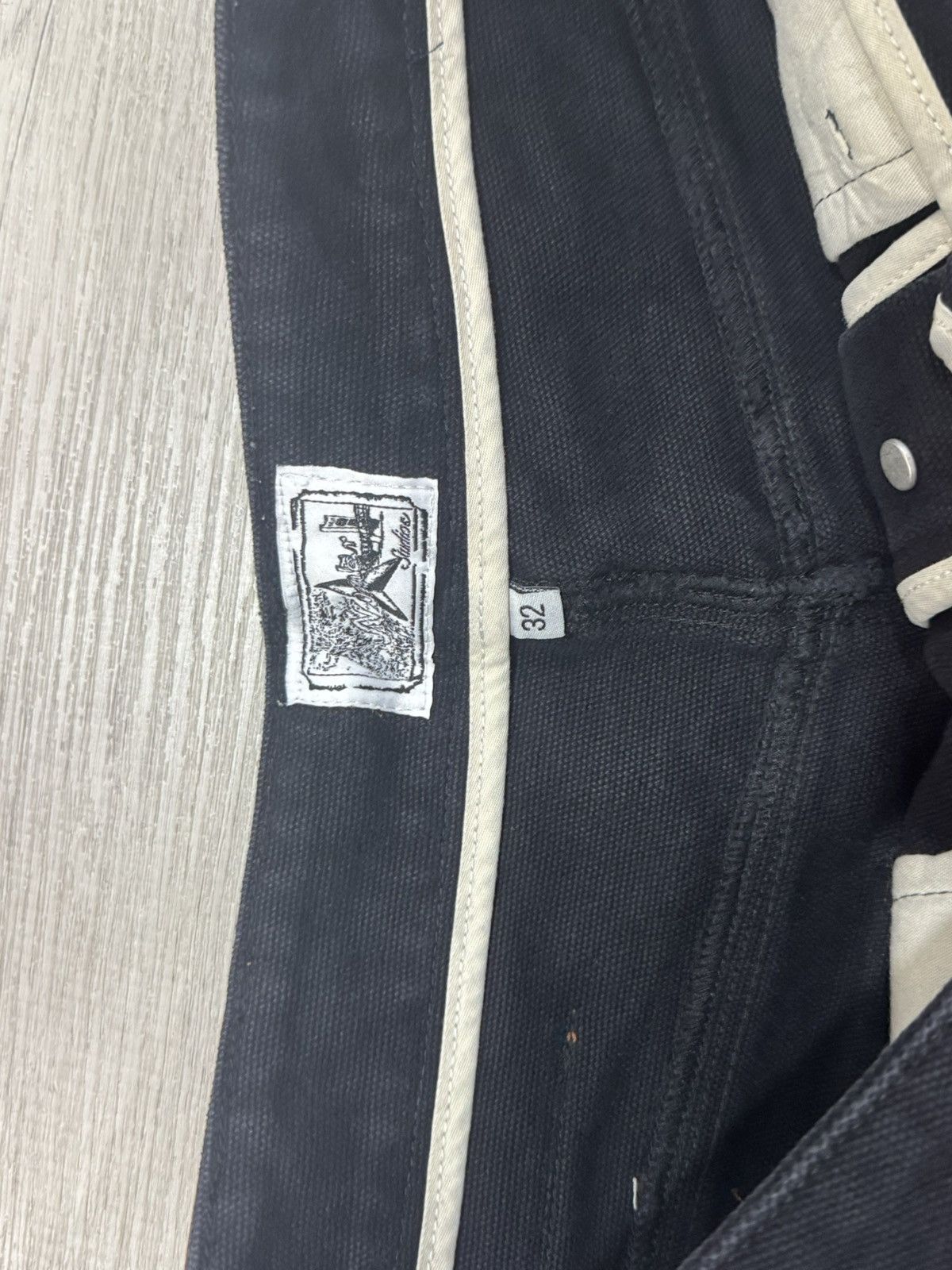Other Nomar Studio 001 Black Duck Canvas carpenter/cargo shorts Size US 32 / EU 48 - 5 Thumbnail