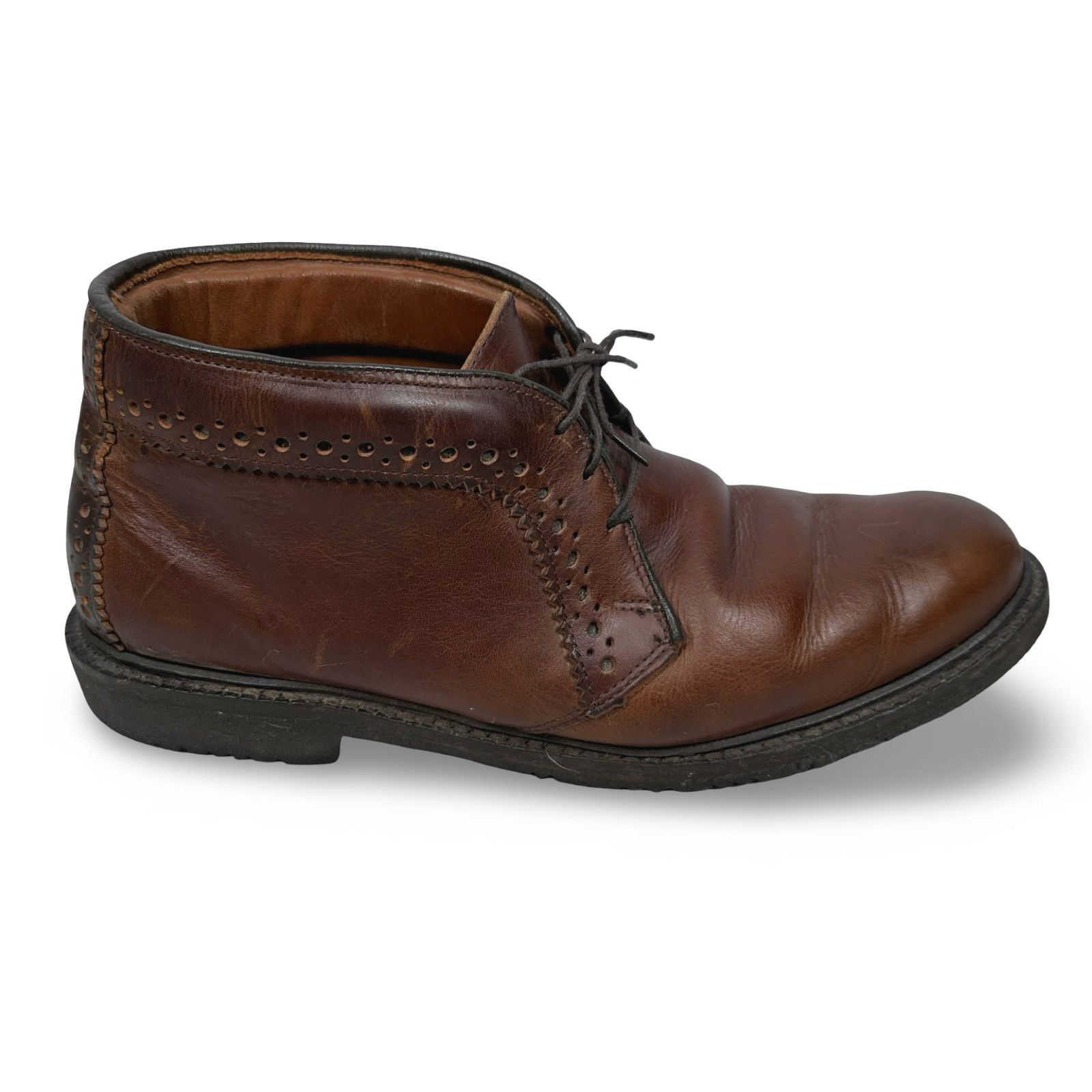 Allen Edmonds Bellevue Chukka Boot US 9 D Brown Leather