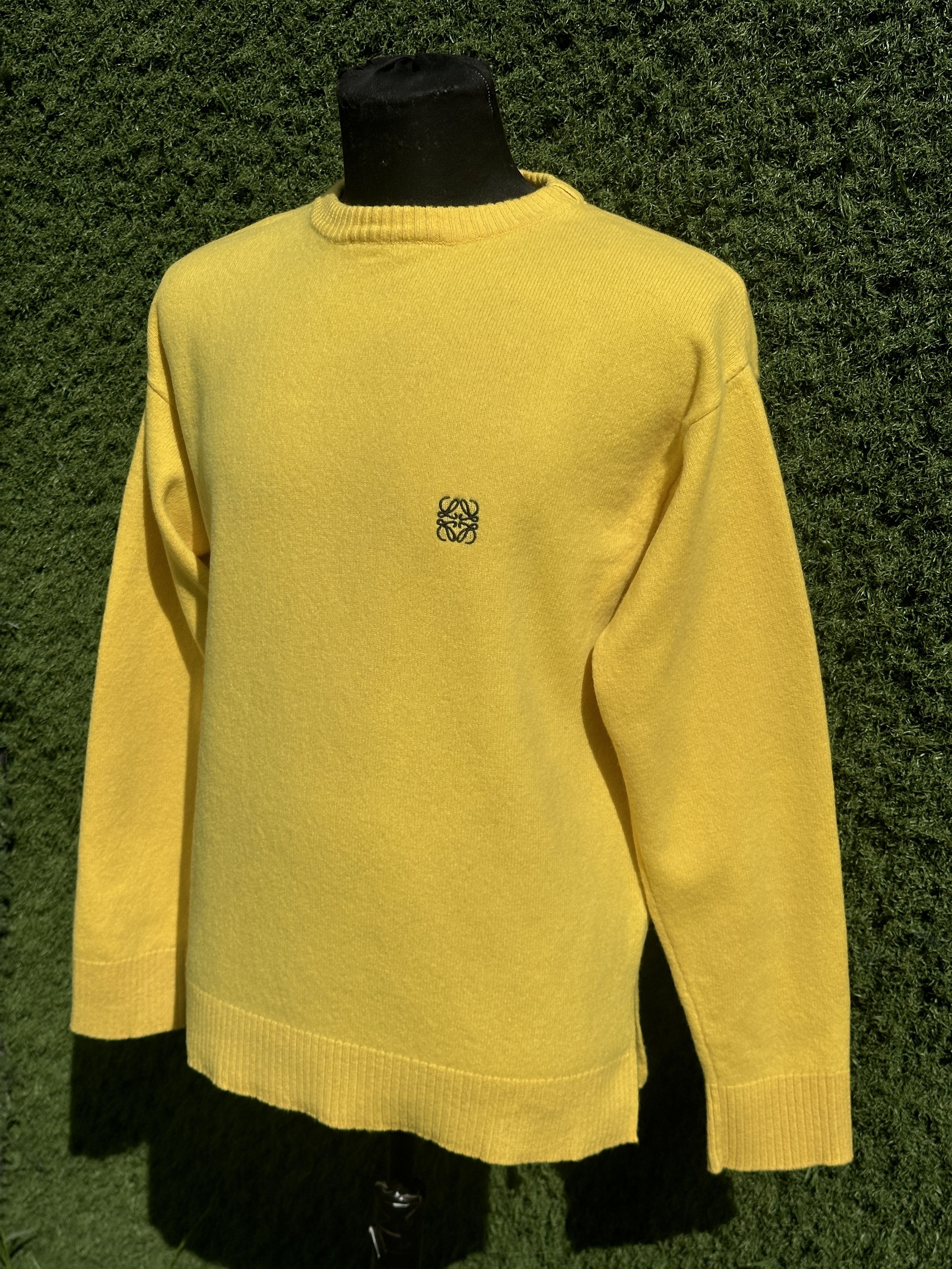 Loewe Loewe Anagram Wool Relaxed Crew Neck Knit Sweater Pullover M Size US M / EU 48-50 / 2 - 6 Thumbnail