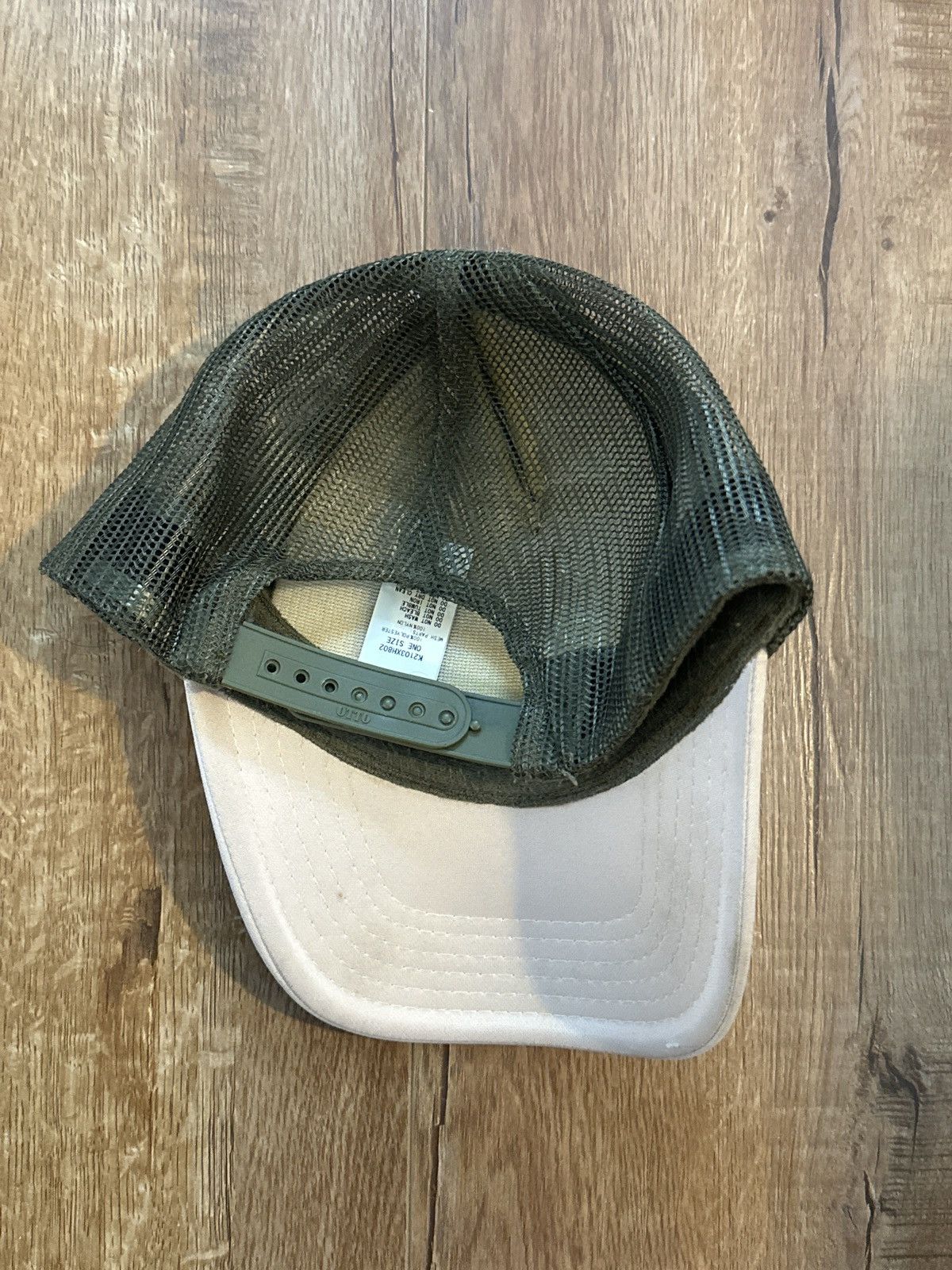Kapital Kountry Kapital Knee Kid On The Block Track Trucker Hat Olive Size ONE SIZE - 14 Thumbnail