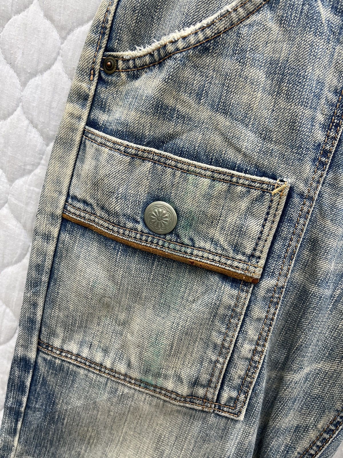 Edwin 🔥🔥🔥STEALS EDWIN MULTI POCKET DISTRESSED DENIM Size US 32 / EU 48 - 6 Thumbnail