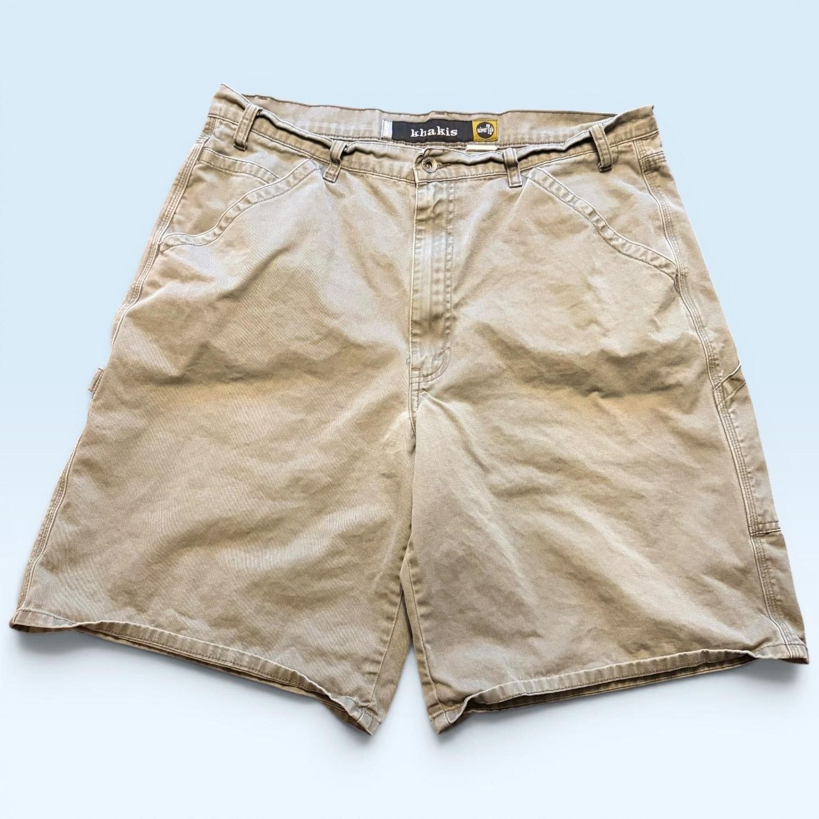 Levi's Vintage Levis SilverTab Shorts Mens 36 Green 11 Inseam 90s Size US 36 / EU 52 - 1 Thumbnail
