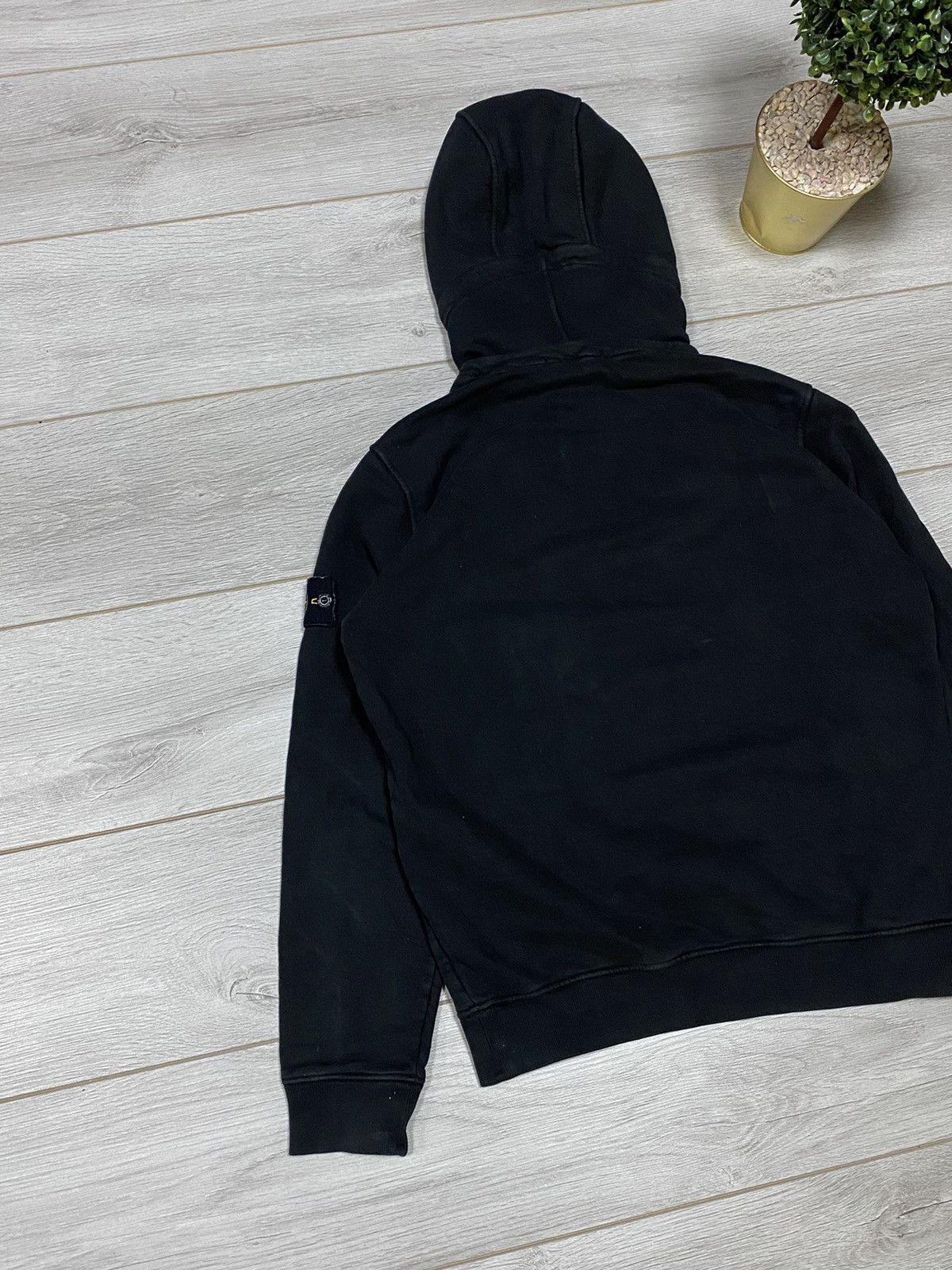 Vintage Stone Island hoodie badge ninja buttons hood Size US S / EU 44-46 / 1 - 9 Thumbnail