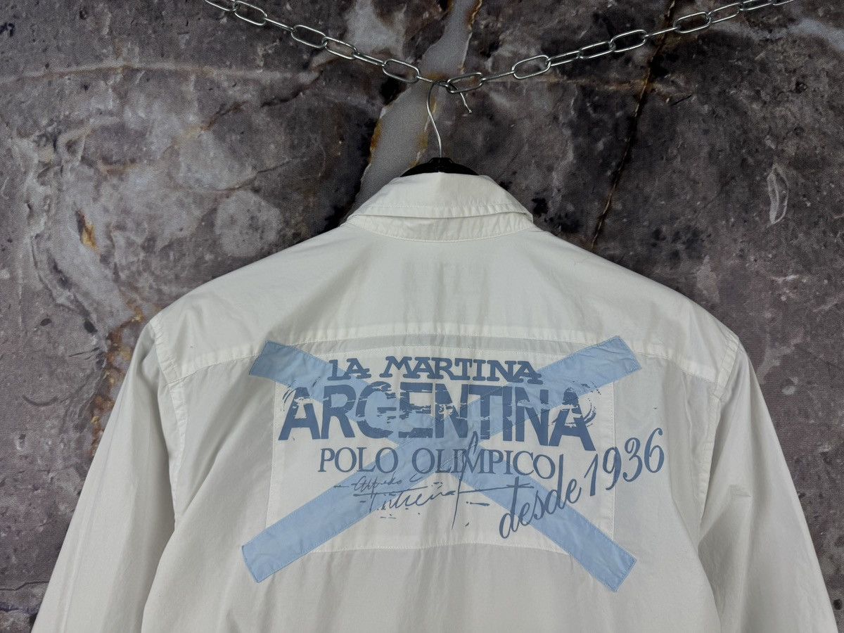 La Martina La Martina Argentina Polo Olimpico LongSleeve Shirt ButtonUp Size US M / EU 48-50 / 2 - 17 Thumbnail