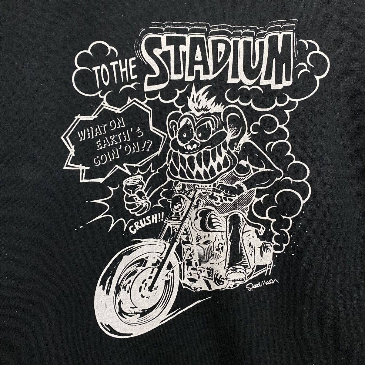 Japanese Brand Vintage Hoodie Pull Over Cartoon Punk Design Biker Size US L / EU 52-54 / 3 - 17 Thumbnail