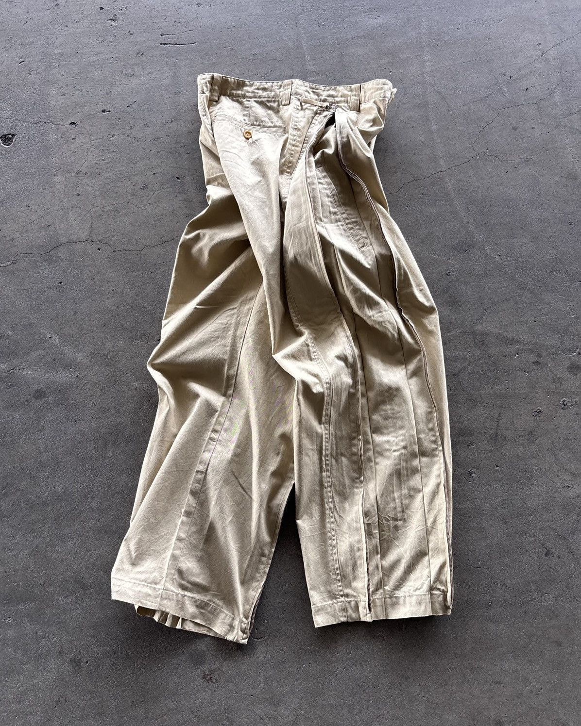 Issey Miyake Issey Miyake White Label Multi-Zip Pants Size US 30 / EU 46 - 6 Thumbnail