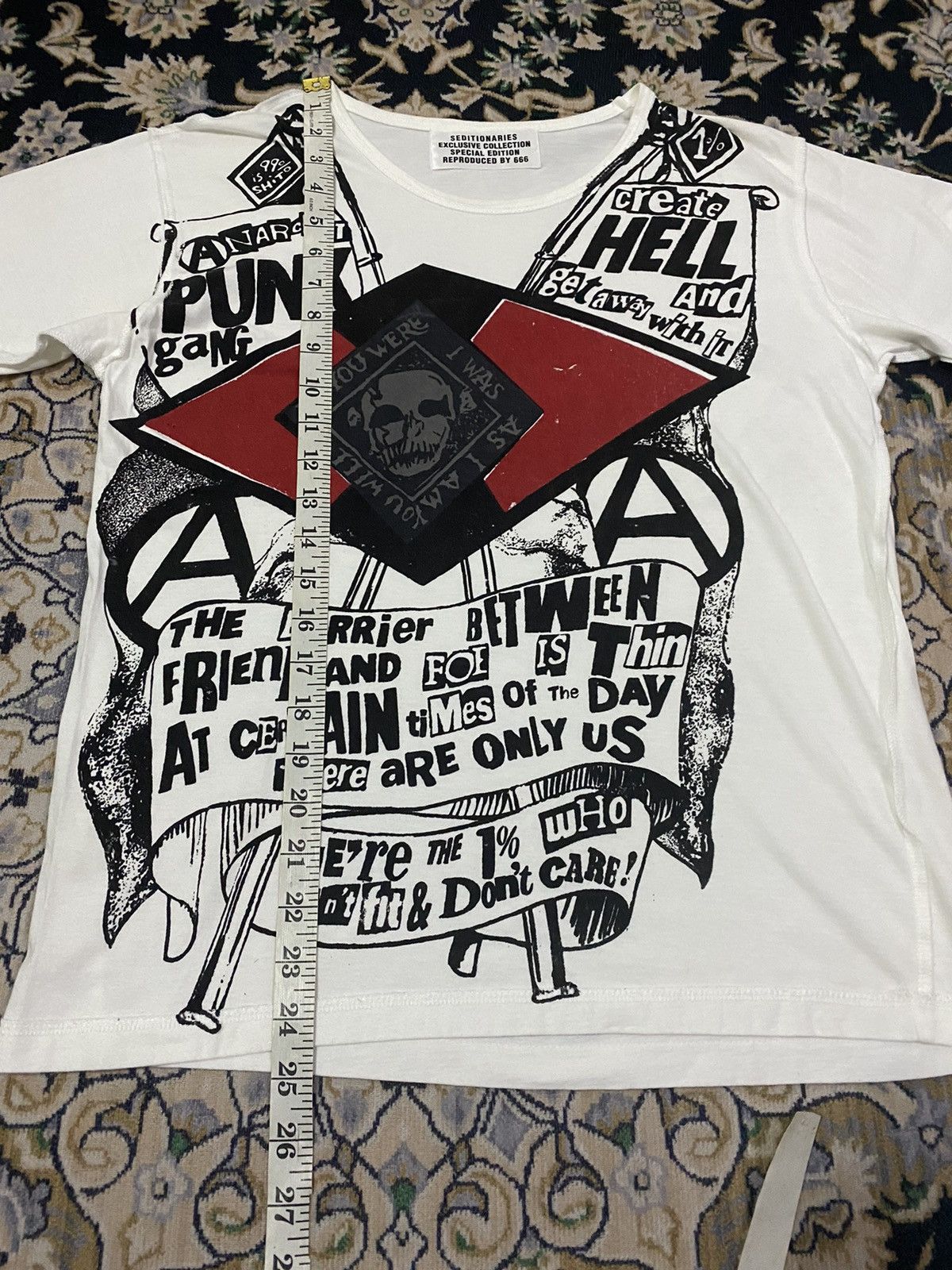 Seditionaries Seditionaries Punk shirt Reproduced by 666 Size US S / EU 44-46 / 1 - 8 Thumbnail