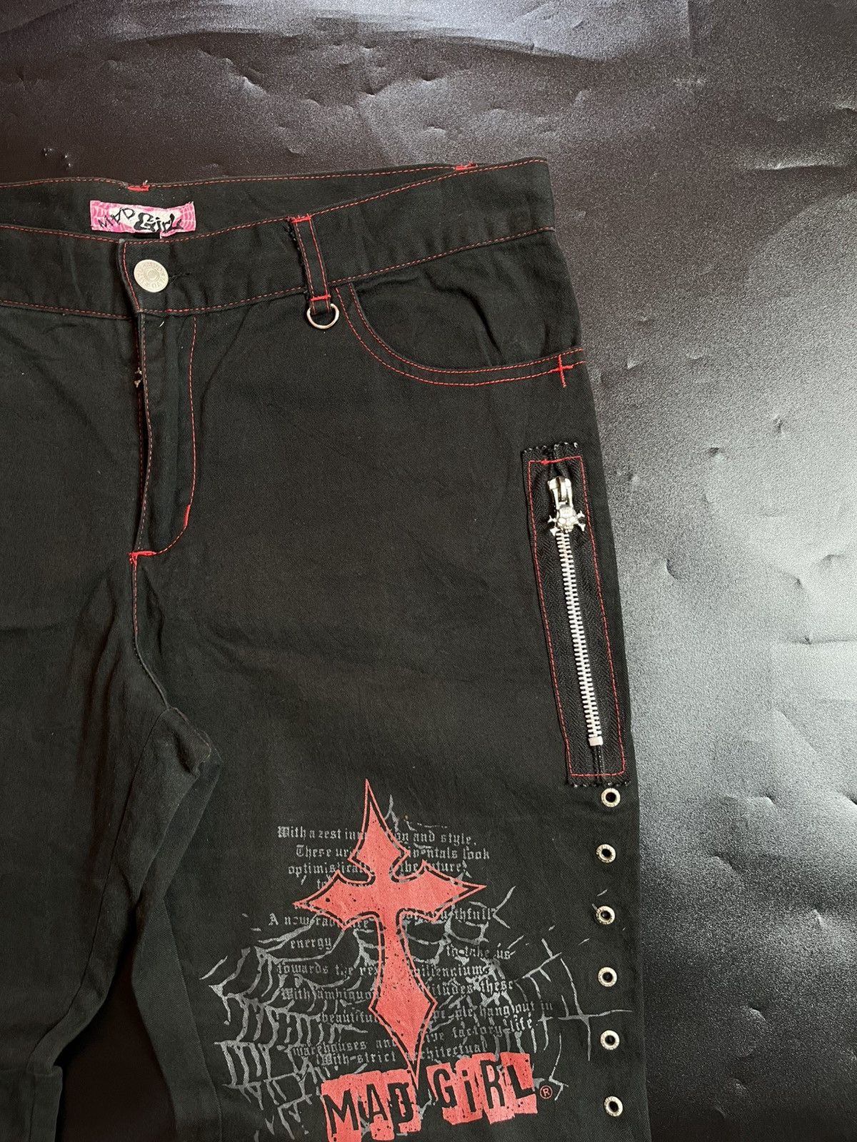 Hysteric Glamour × If Six Was Nine × Japanese Brand Japanese vintage Flared Mad Punk gothic Size US 30 / EU 46 - 7 Thumbnail