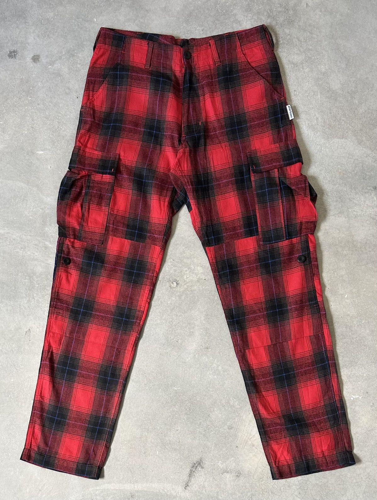 Japanese Brand AFTERBASE PUNK BONDAGE SEDETIONARIES CARGO PANT Size US 32 / EU 48 - 1 Thumbnail