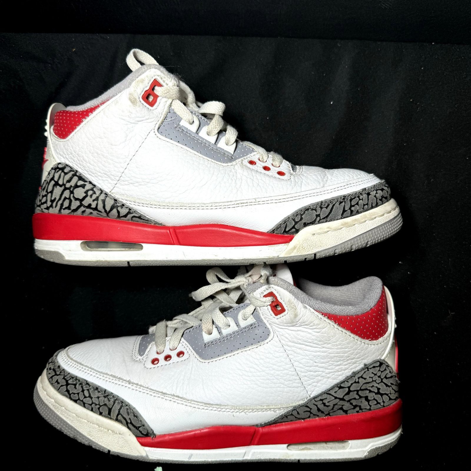 Jordan Brand × Nike Size 7 - Air Jordan 3 Retro GS Fire Red 2022 Men's Shoes Size US 7 / EU 40 - 2 Thumbnail