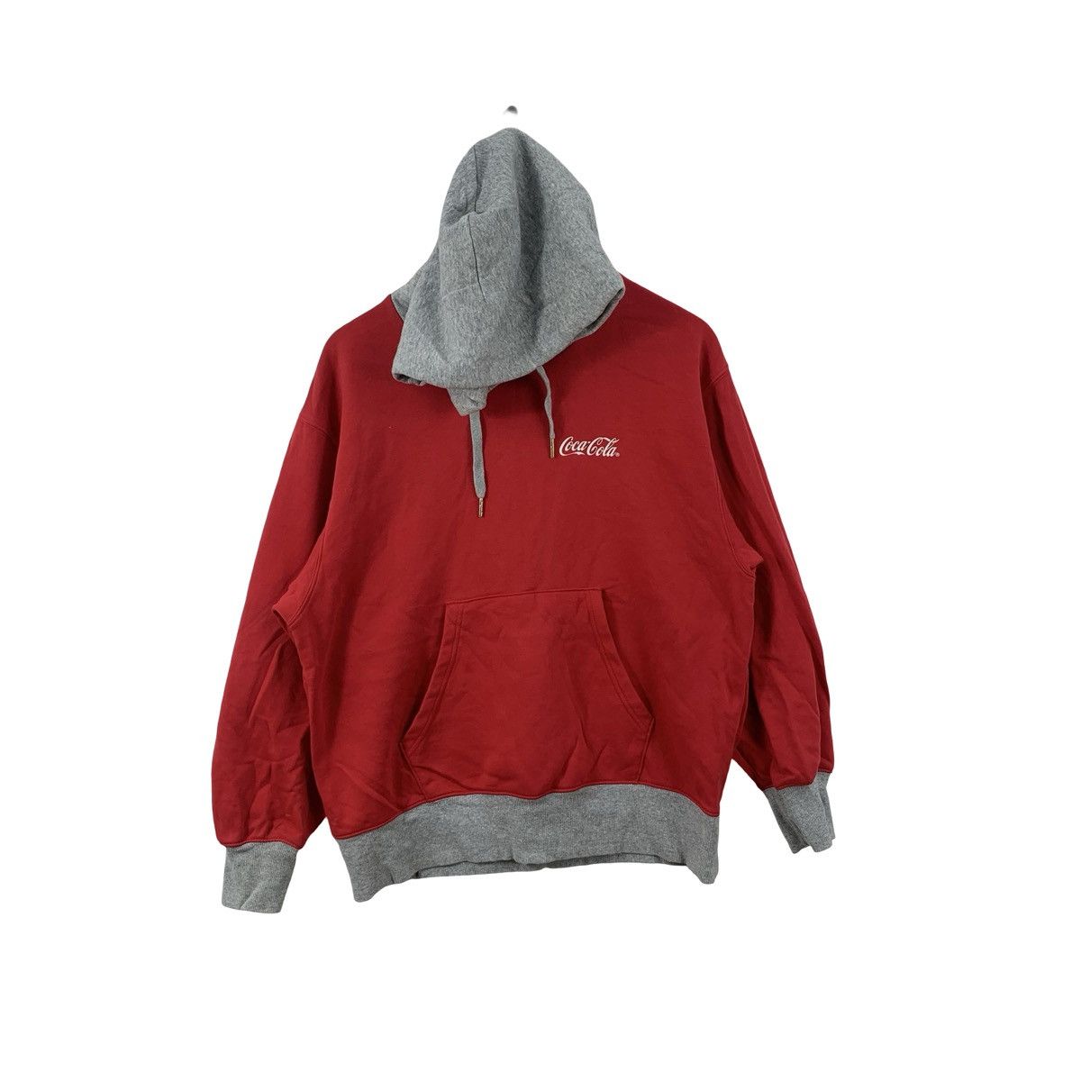 Coca Cola Vintage COCA-COLA Embroidered Logo Hoodie Pullover Size US M / EU 48-50 / 2 - 1 Thumbnail