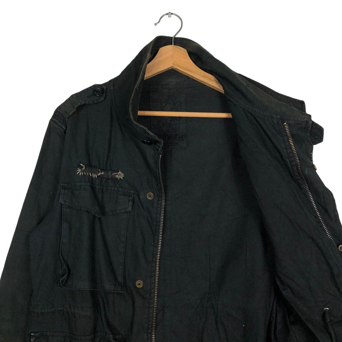 Hysteric Glamour 🔥VINTAGE BIKER JACKET PARACHUTE BONDAGE DESIGN ISSEY MIYAKE Size US M / EU 48-50 / 2 - 12 Thumbnail