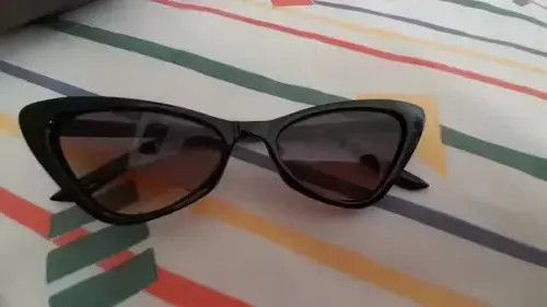 Other Vintage Cat Eye Small Rectangle Sun Glasses Size ONE SIZE - 2 Thumbnail