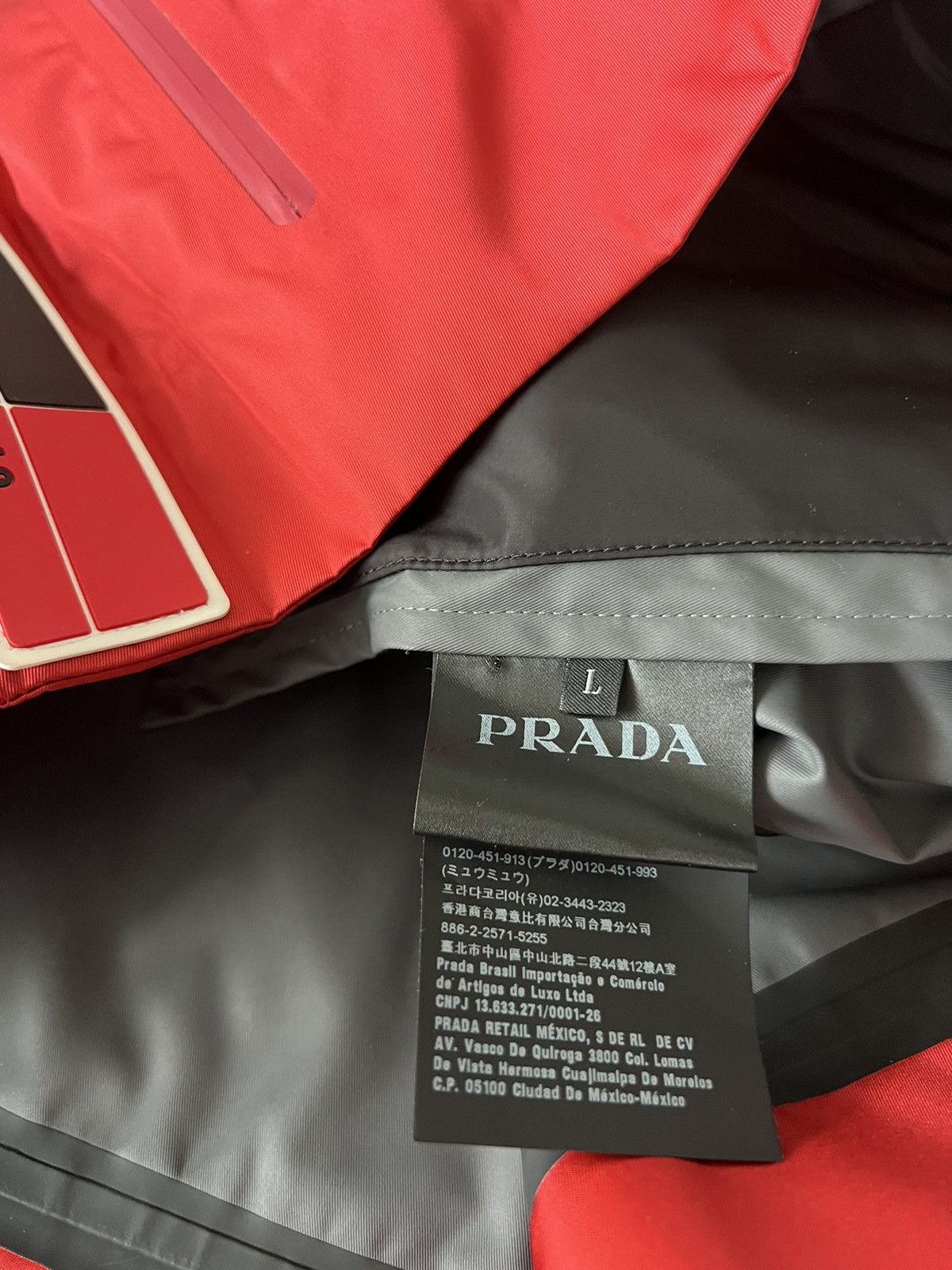 Prada Prada Nylon Gabardine Jacket Size US L / EU 52-54 / 3 - 10 Thumbnail