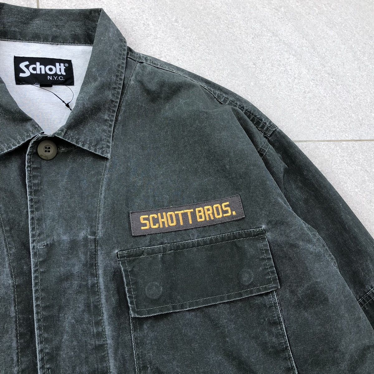 Schott Vintage Schott N.Y.C Military Bideae Jacket 2XL Size US XXL / EU 58 / 5 - 5 Thumbnail