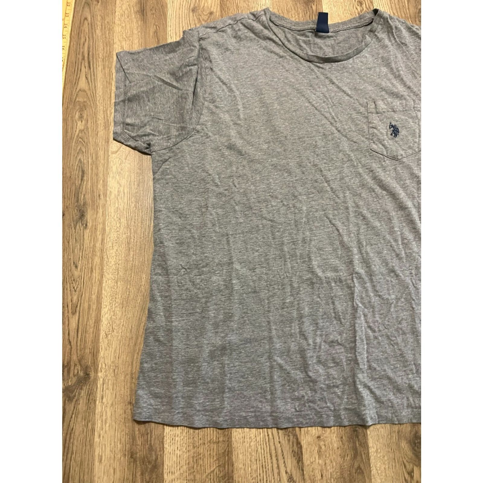 Vintage US Polo Assn. Shirt Mens 3XL Gray Logo Crew Neck Short Sleeve T-Shirt Size US XXL / EU 58 / 5 - 3 Thumbnail