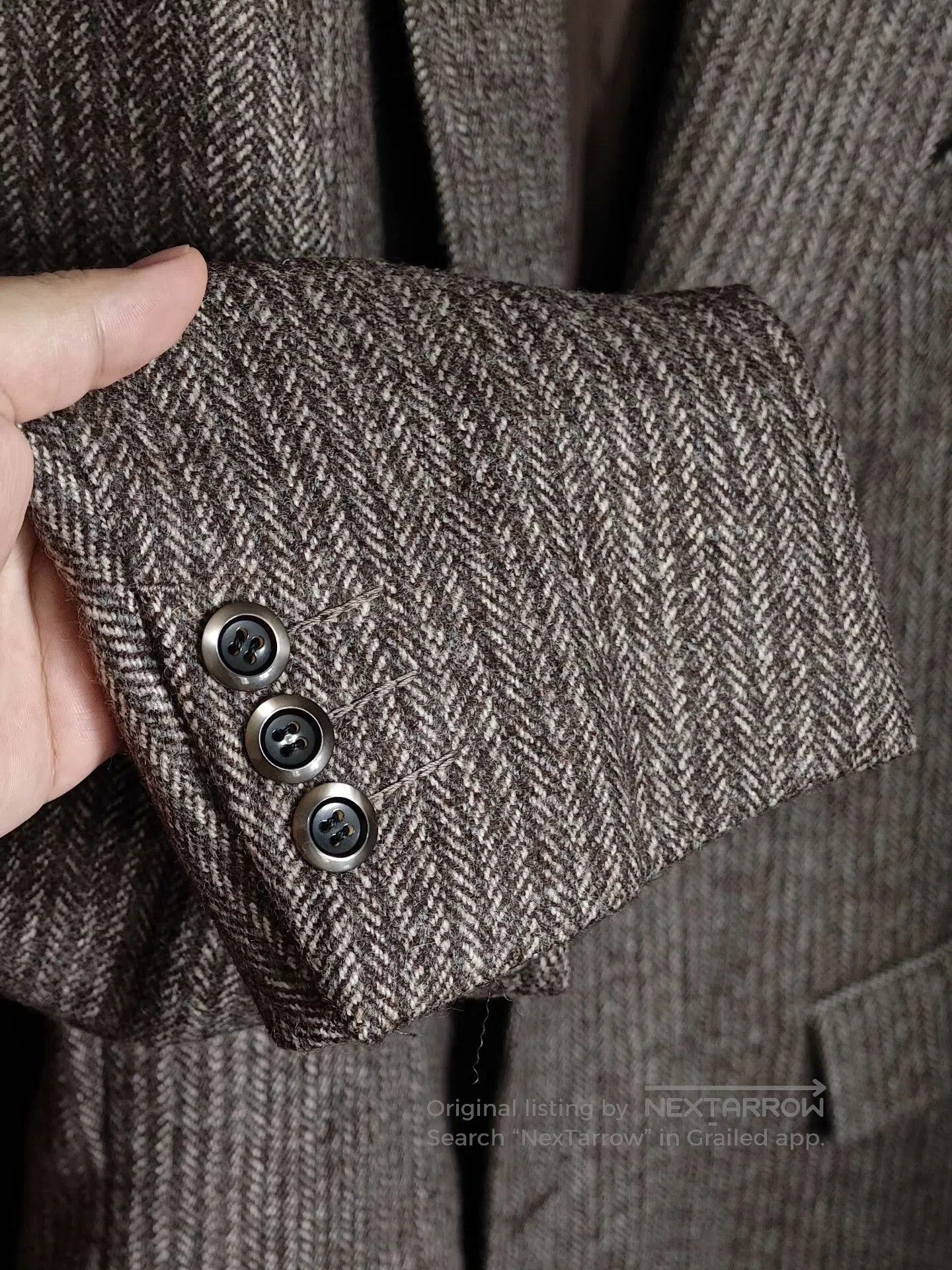Corneliani Italian Handmade Wool Suit for Men. Size US M / EU 48-50 / 2 - 4 Thumbnail