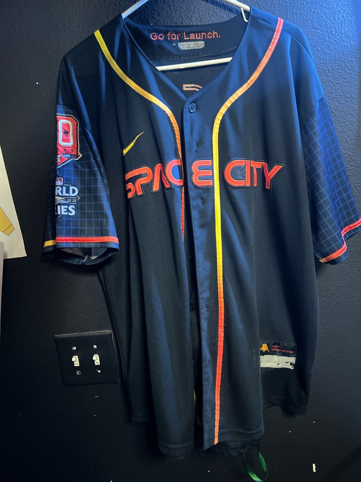 Nike Houston Astros baseball jersey Size US L / EU 52-54 / 3 - 4 Thumbnail