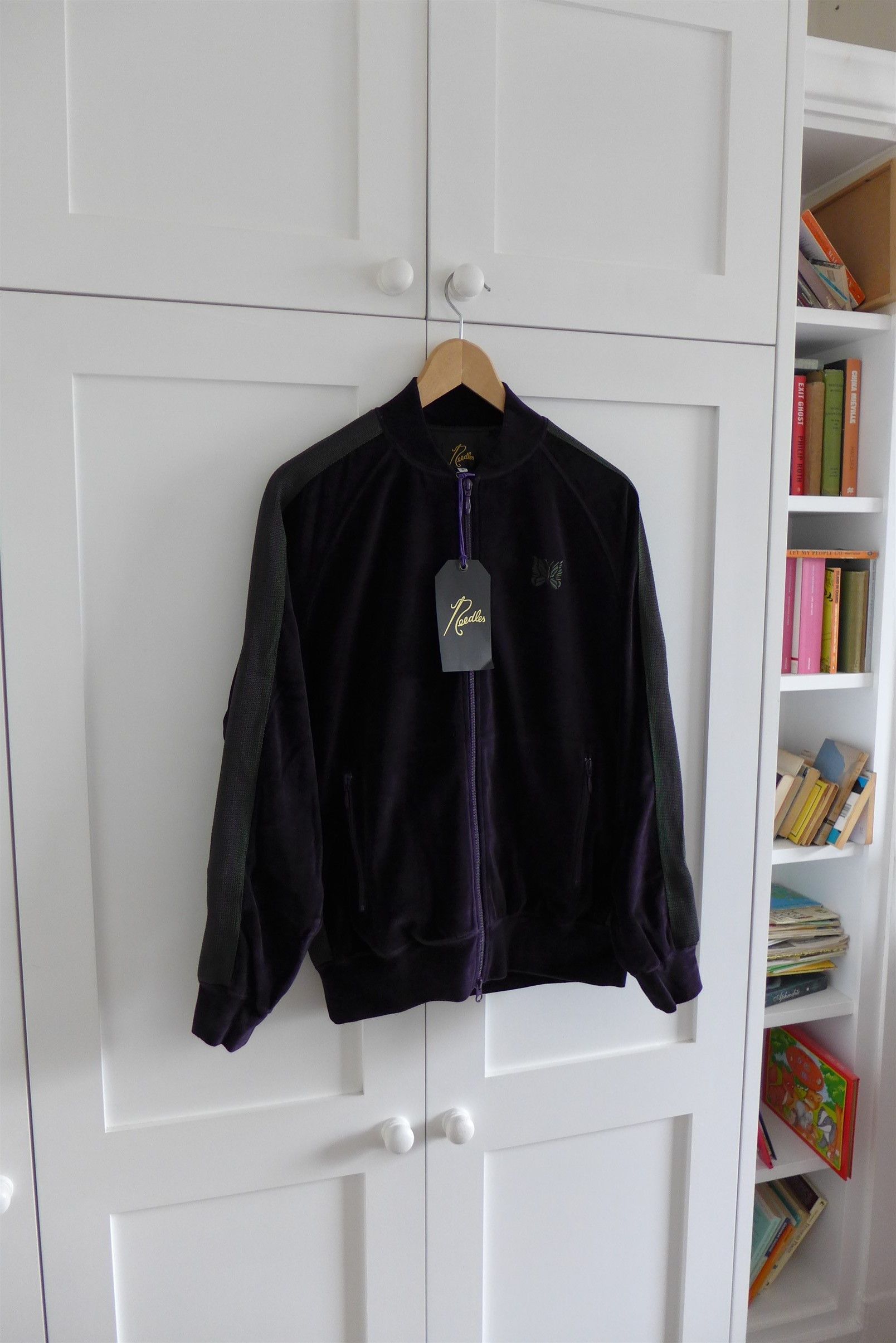 Needles Needles R.C. Velour Track Jacket - Eggplant Size US S / EU 44-46 / 1 - 3 Thumbnail