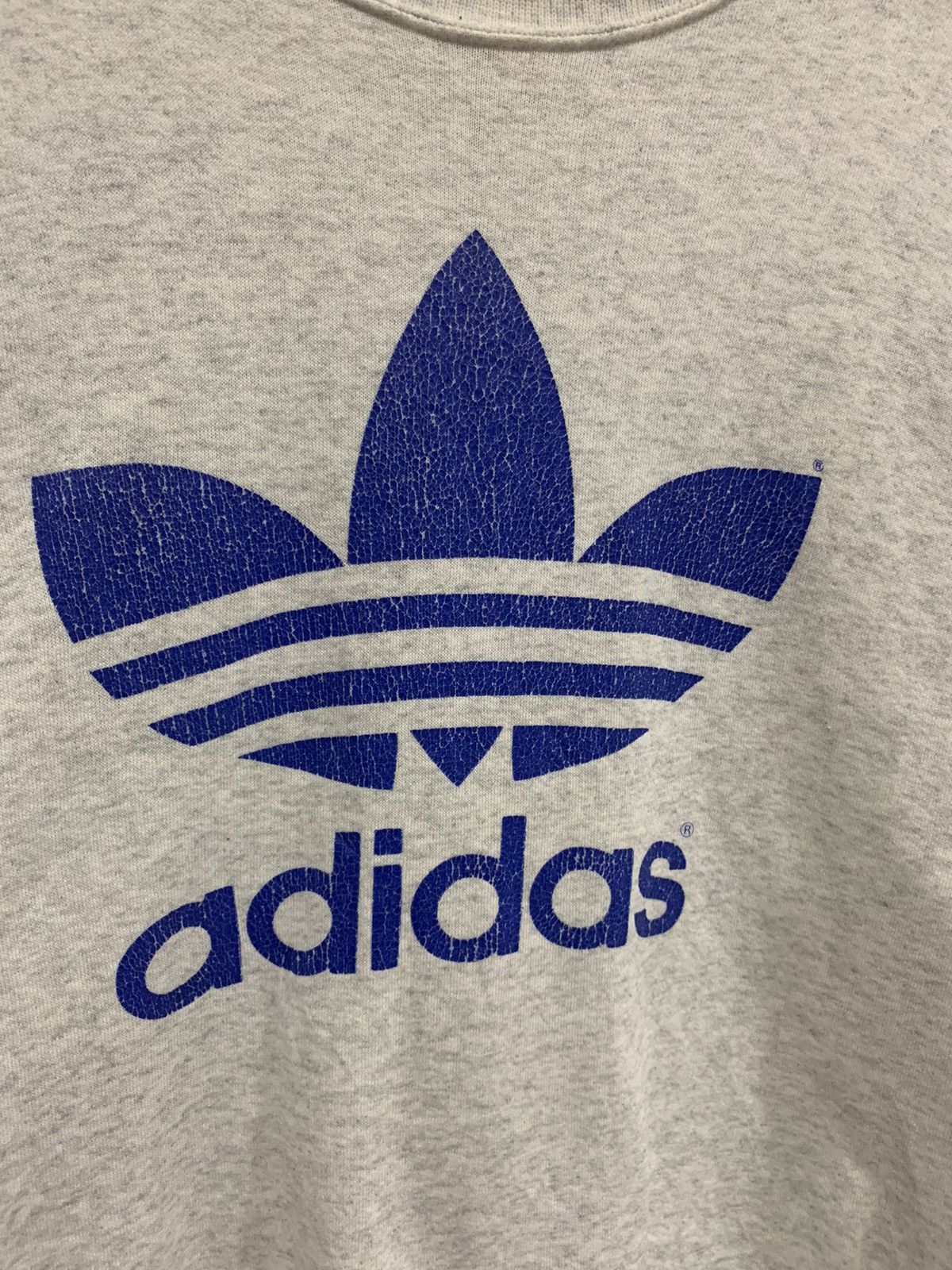 Adidas Adidas Vintage Big Embroidered Logo Size US XXL / EU 58 / 5 - 4 Thumbnail