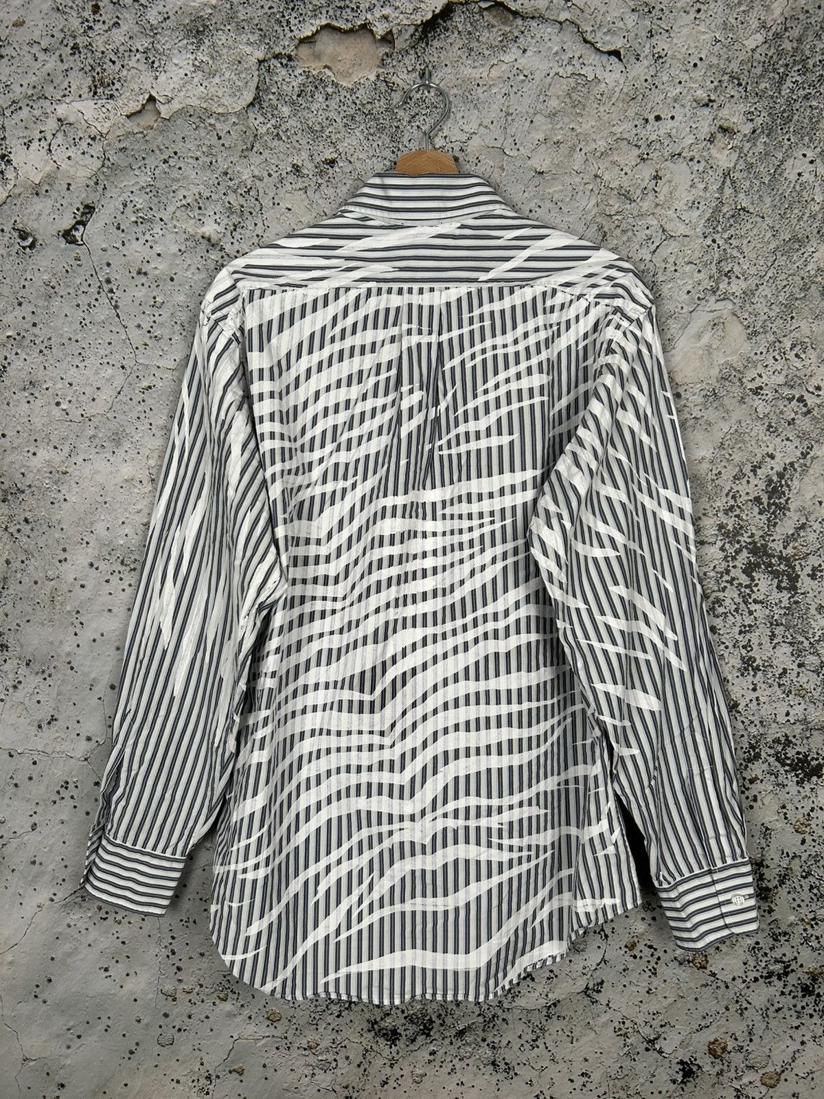 Designer Just Cavalli Avant Garde Designer Zebra Shirt 90s Rare Size US L / EU 52-54 / 3 - 6 Thumbnail