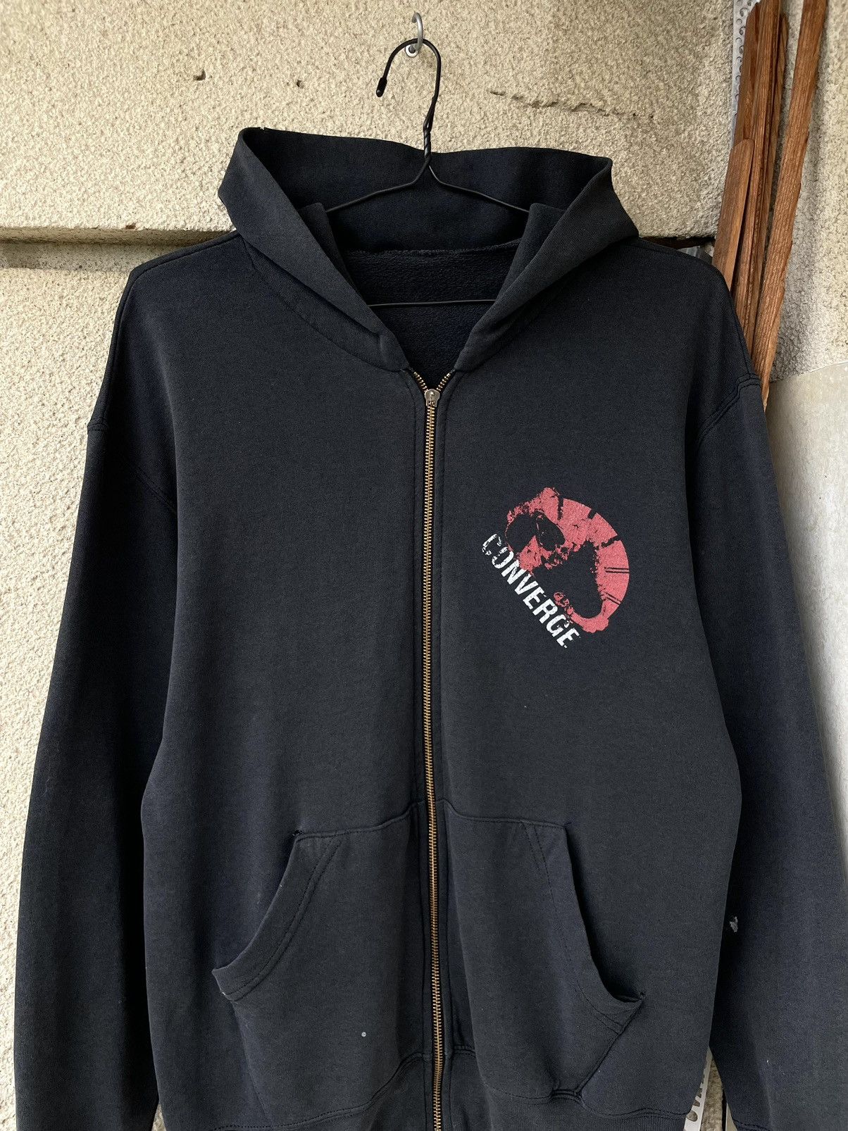 Band Tees Vintage Converge Hypnosis Hardcore Punk Band Zip Hoodie Size US M / EU 48-50 / 2 - 3 Thumbnail