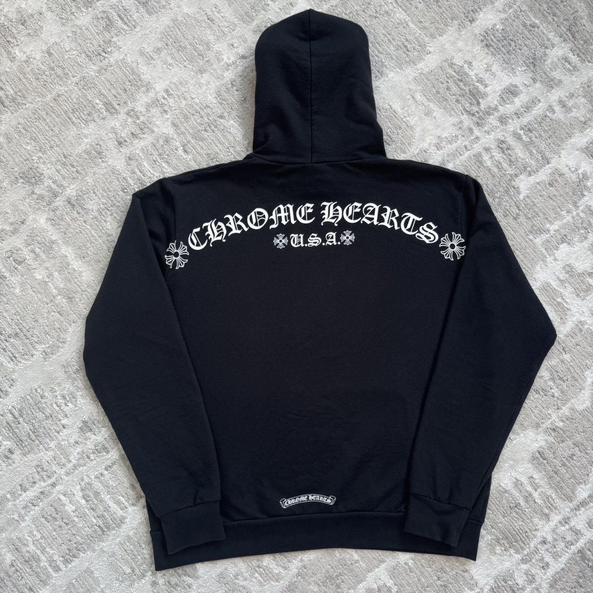 Chrome Hearts T bar USA shoulder logo pullover hoodie Size US M / EU 48-50 / 2 - 1 Thumbnail