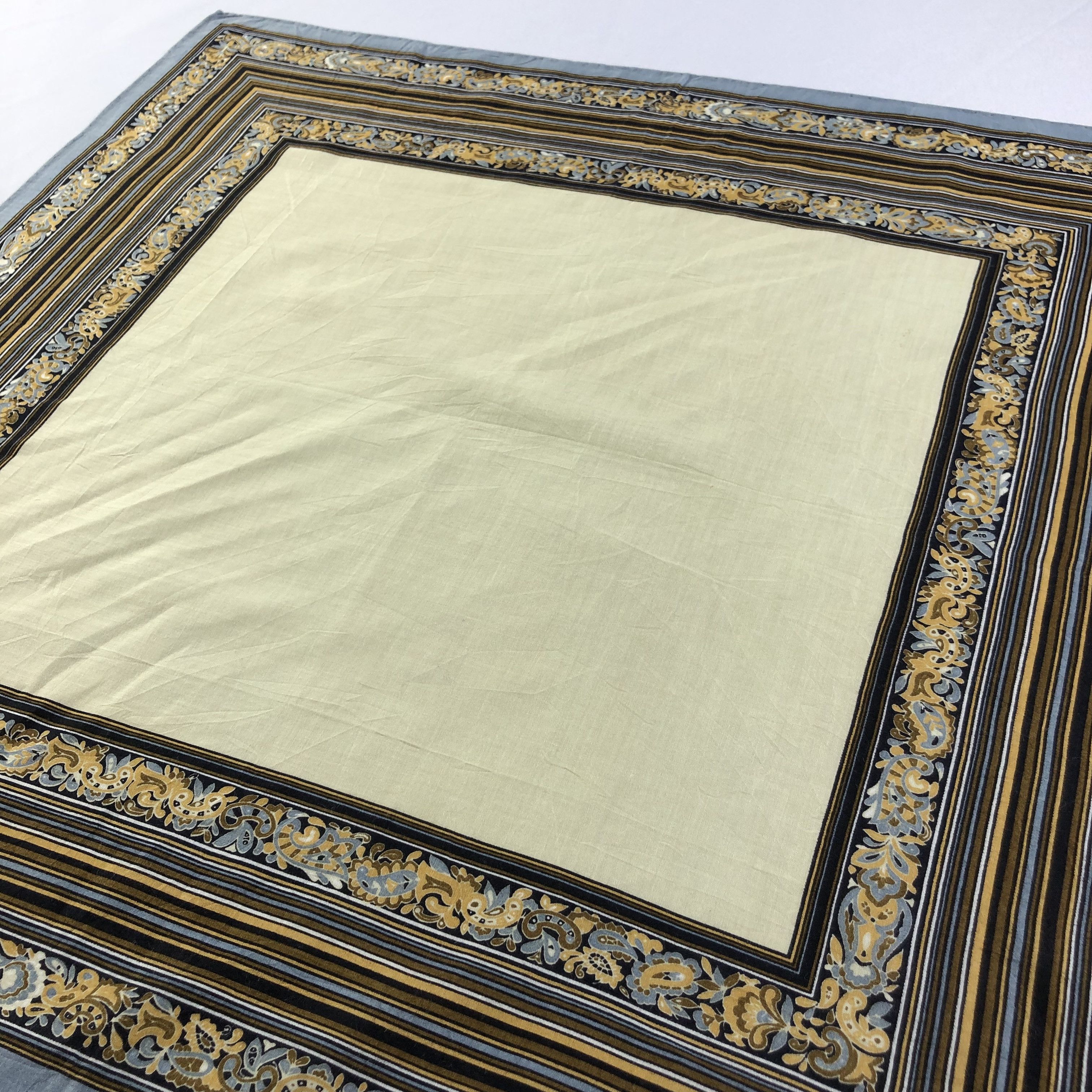 Vintage × Yves Saint Laurent YSL Hand Rolled Handkerchief Neckerchief Bandana H1710 Size ONE SIZE - 3 Thumbnail