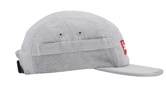 Supreme Supreme Mesh Pocket Camp Cap Silver FW24 Size ONE SIZE - 2 Thumbnail