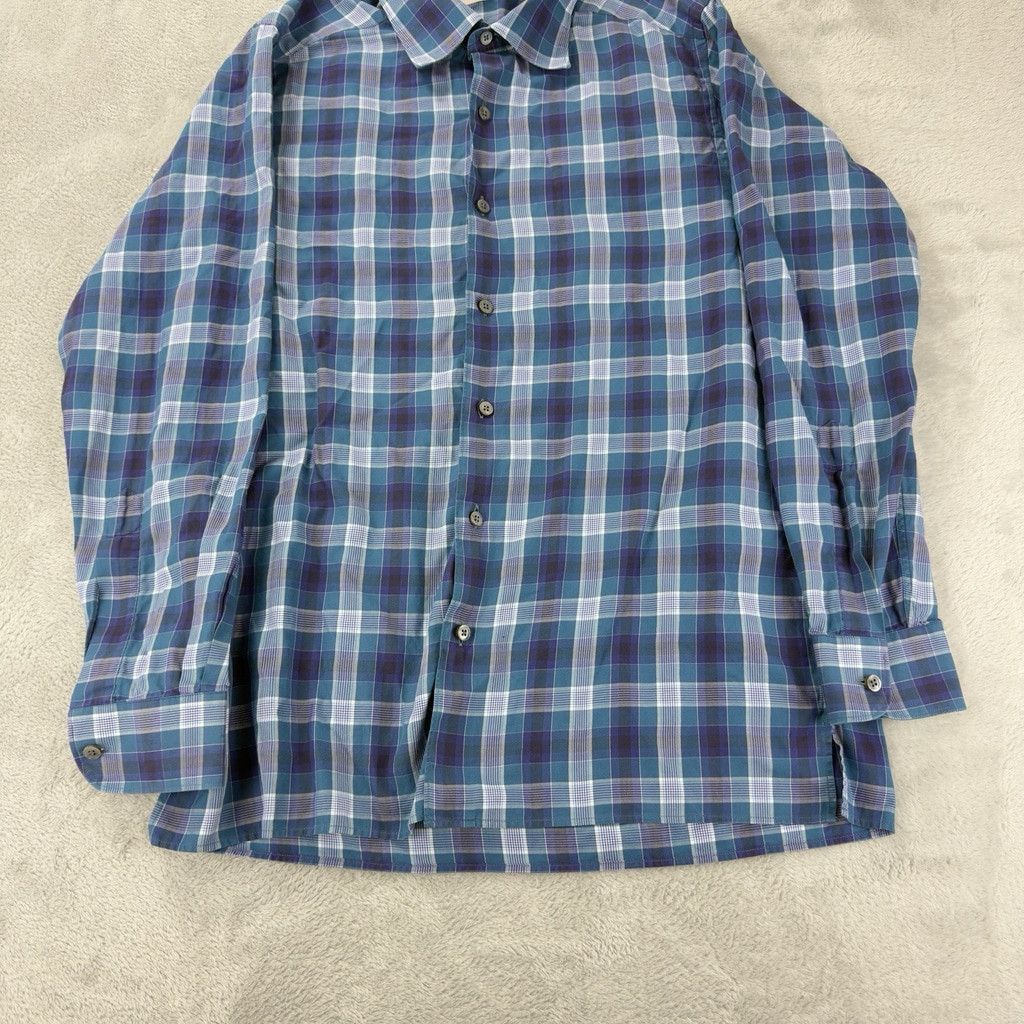 Ermenegildo Zegna Ermenegildo Zegna Men's Size Medium 100% Cotton Button Down Size US M / EU 48-50 / 2 - 10 Thumbnail