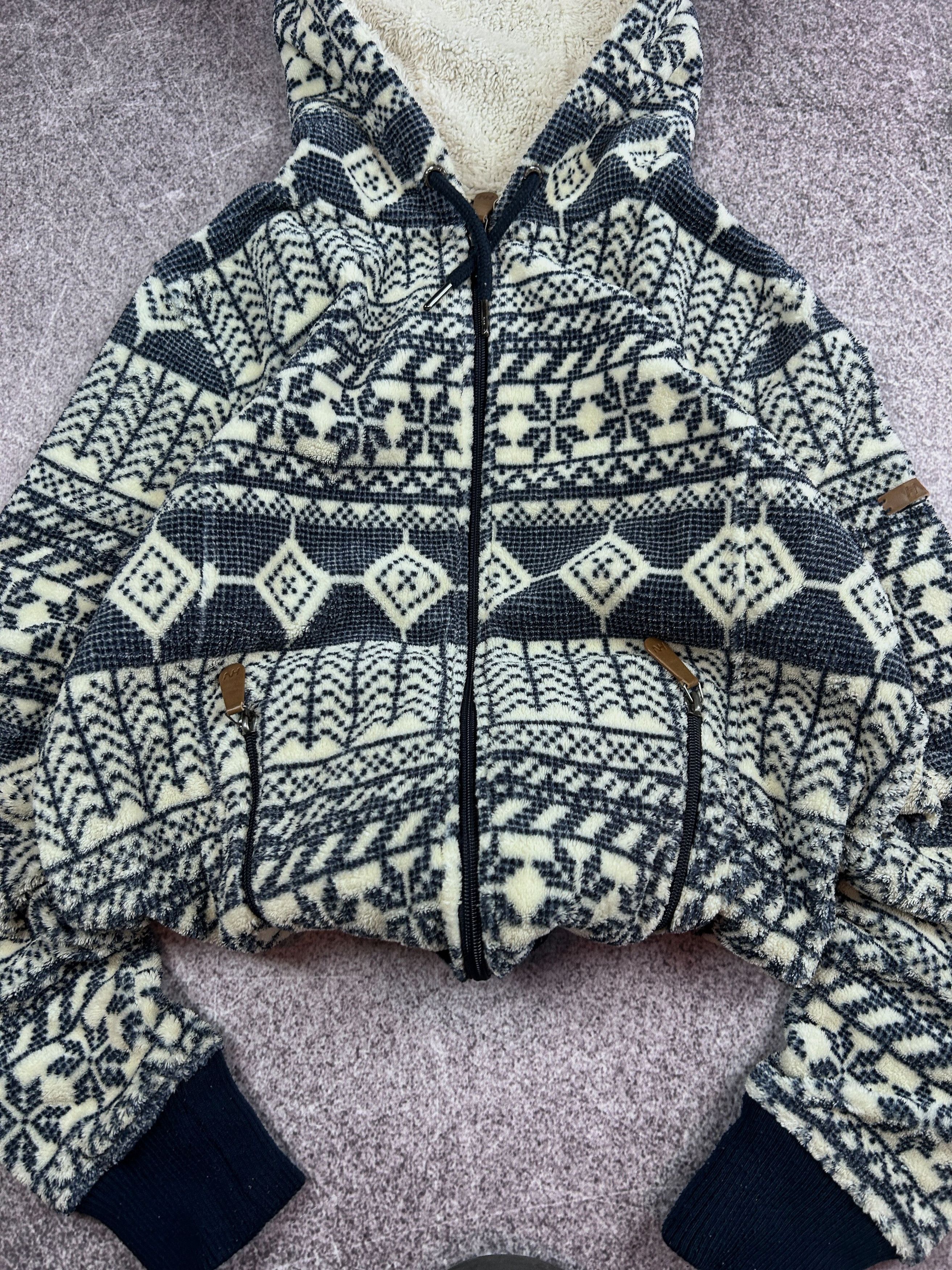 Designer Avant Garde If Six Was Nine Y2K Vintage Fur Sweater Hoodie Size US M / EU 48-50 / 2 - 3 Thumbnail