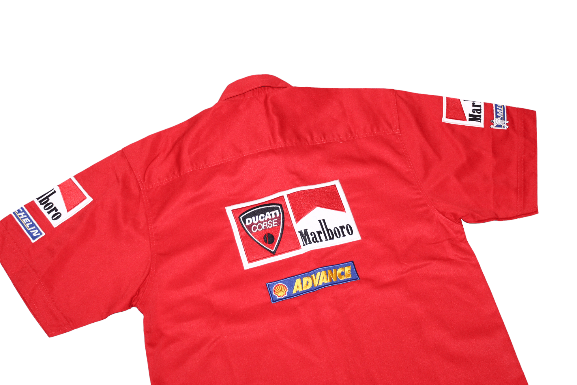 Ducati 💥VTG💥 Marlboro Ducati Corse MotoGP Racing Work Shirt Size US L / EU 52-54 / 3 - 9 Thumbnail