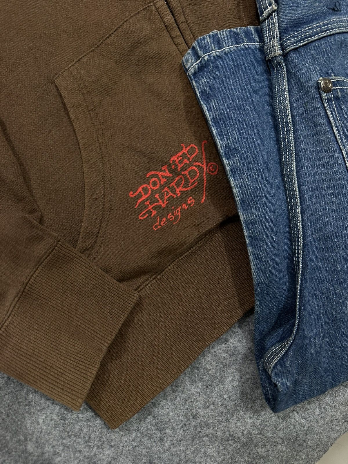 Ed Hardy Crazy Ed Hardy Zipper 🤎 Size US S / EU 44-46 / 1 - 9 Thumbnail