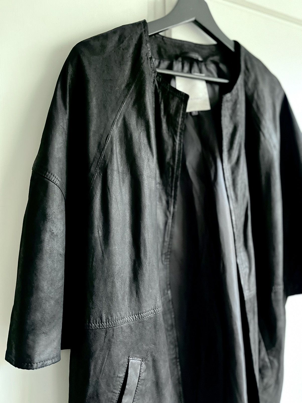Other Bon’a Parte (DK) – Unisex Architectural Leather Jacket Size L / US 10 / IT 46 - 1 Thumbnail
