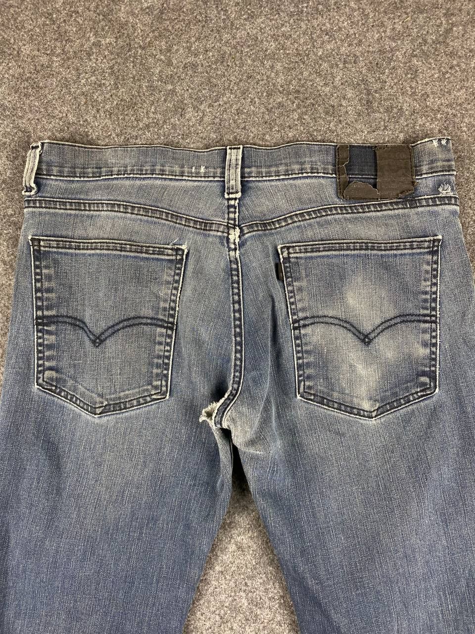 Levi's levis 511 slim distressed denim nice design Size US 36 / EU 52 - 3 Thumbnail