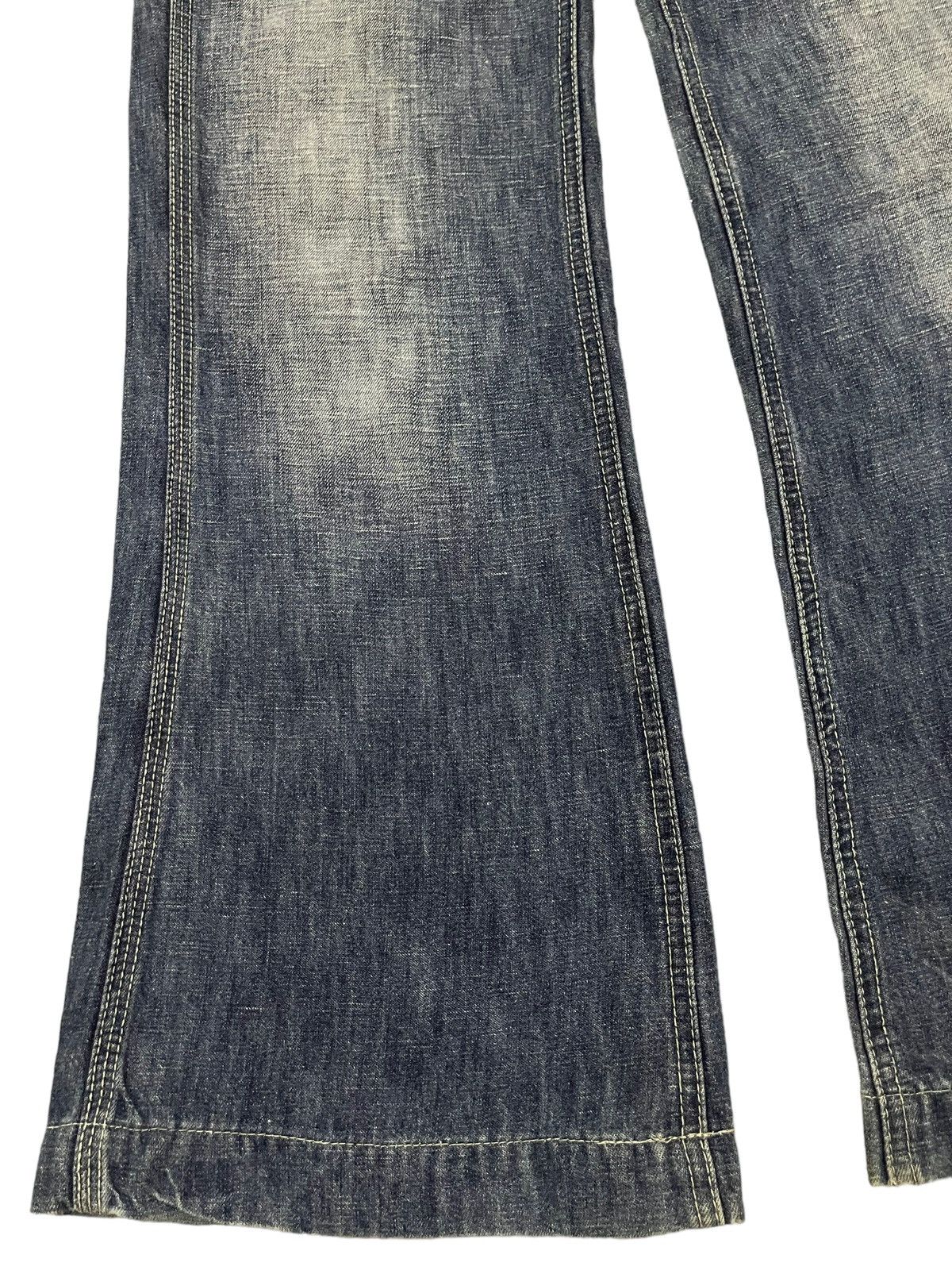 14th Addiction Vintage Japanese Brand Blue Wash Style Baggy Jeans Size US 31 - 5 Thumbnail