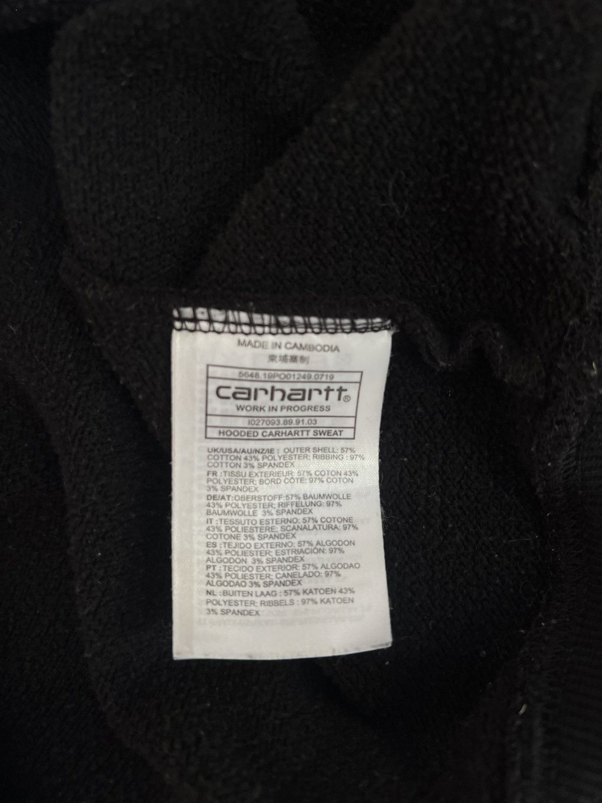 Carhartt × Carhartt Wip Carhartt WIP Hooded Sweatshirt Size US M / EU 48-50 / 2 - 5 Thumbnail