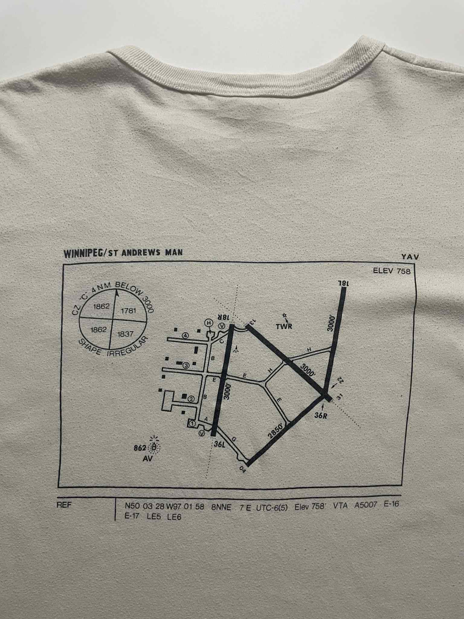 Vintage Vintage 80s Snoopy Peanuts Flight Shirt Size US M / EU 48-50 / 2 - 4 Thumbnail