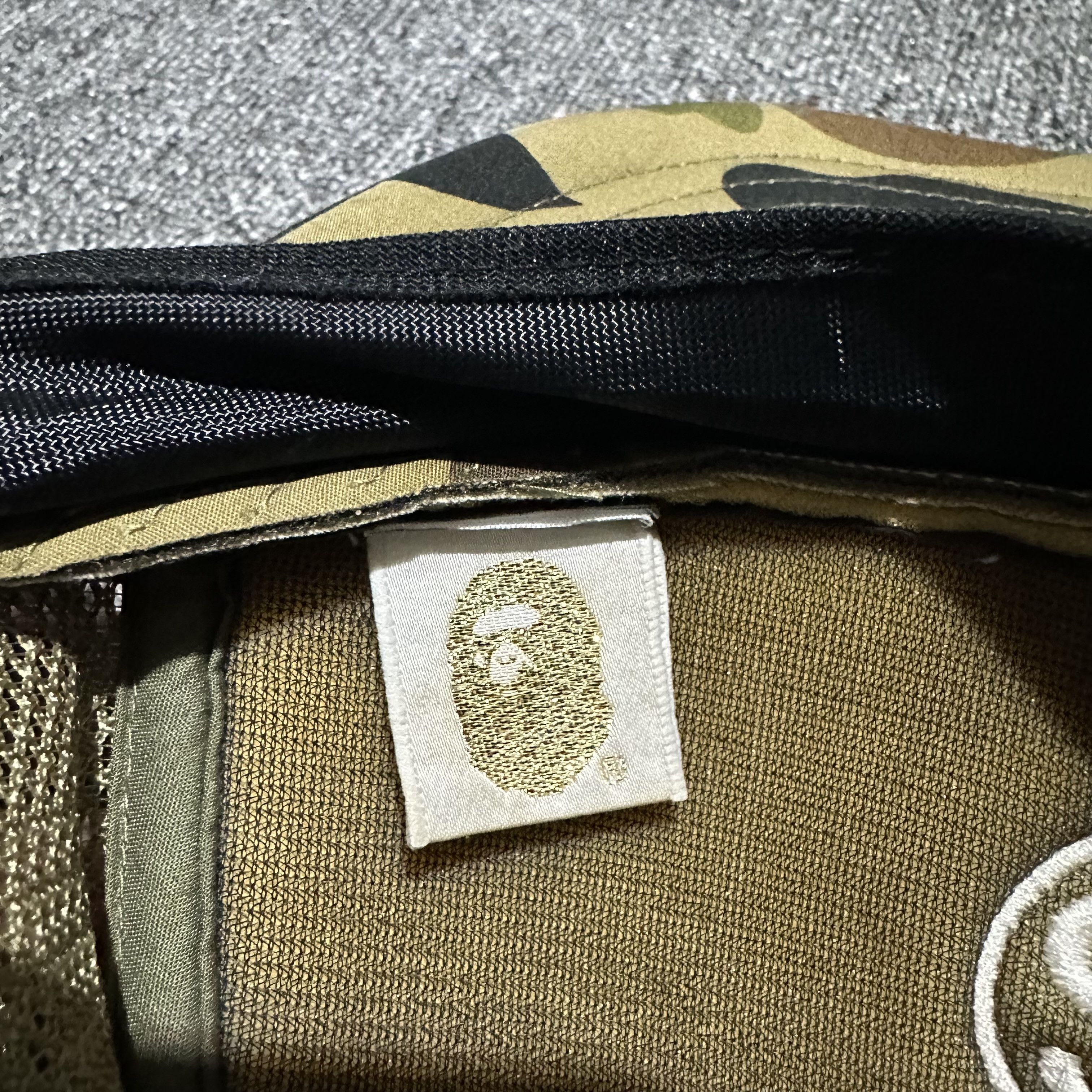 Bape × Stussy Bape x Stussy Trucker Hat Size ONE SIZE - 7 Thumbnail