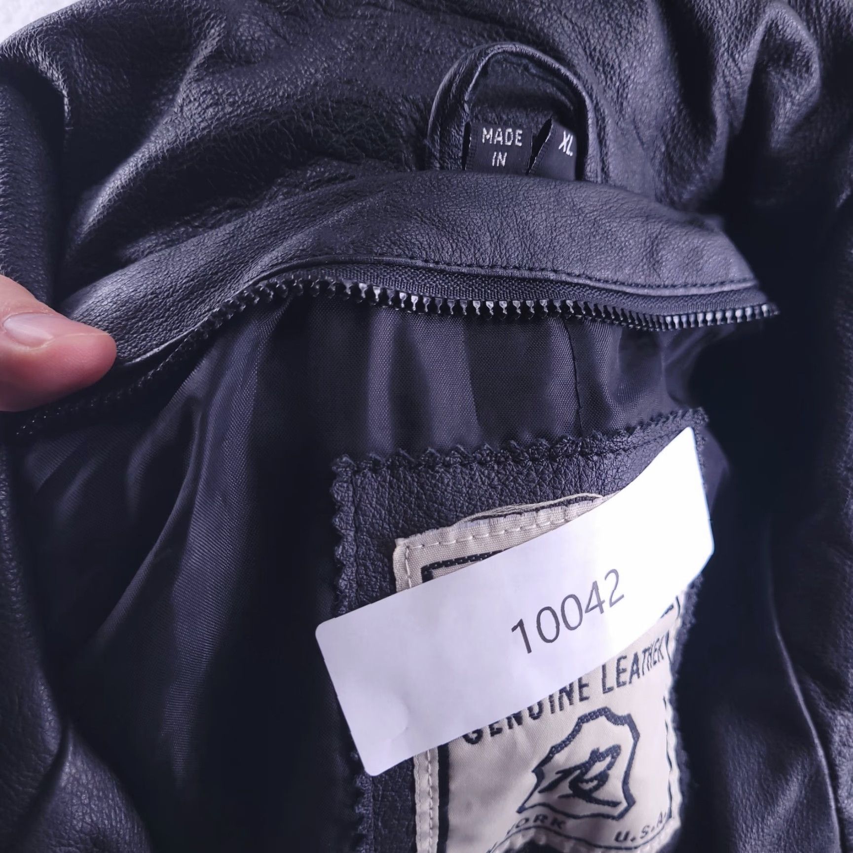 Vintage Wilda Leather Jacket XL Real Genuine Zip Bomber Mens Size US XL / EU 56 / 4 - 8 Thumbnail