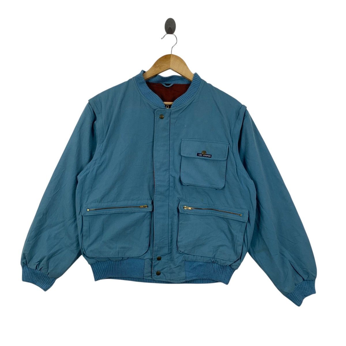 Lee Vintage 80’ LEE COOPER Cafe Racer Insulate Bomber Jacket Size US M / EU 48-50 / 2 - 3 Thumbnail