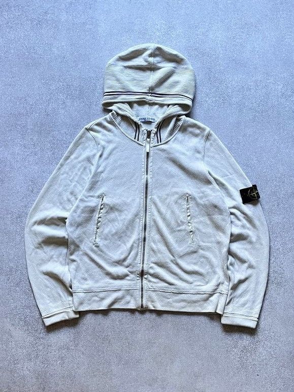 Stone Island Vintage Stone Island Boxy Zip Hoodie XL Size US XL / EU 56 / 4 - 1 Thumbnail