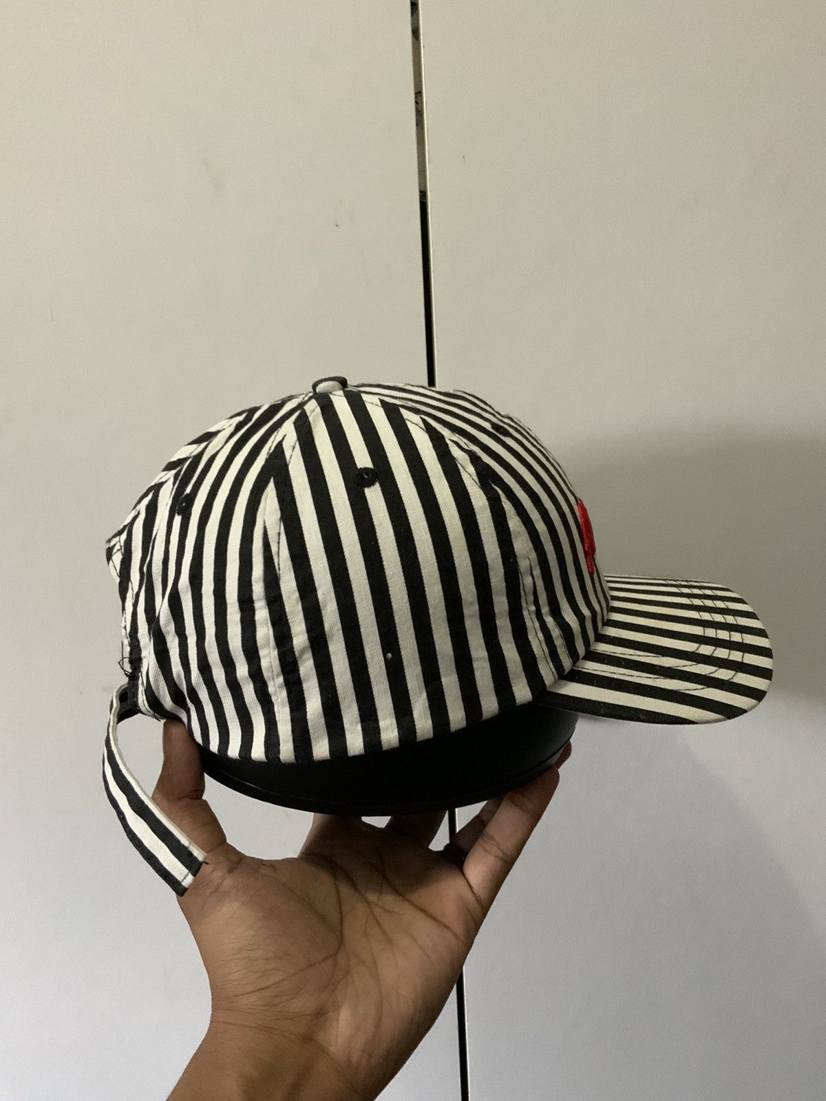 If Six Was Nine Anap Girl Striped Punk Hat Size ONE SIZE - 4 Thumbnail