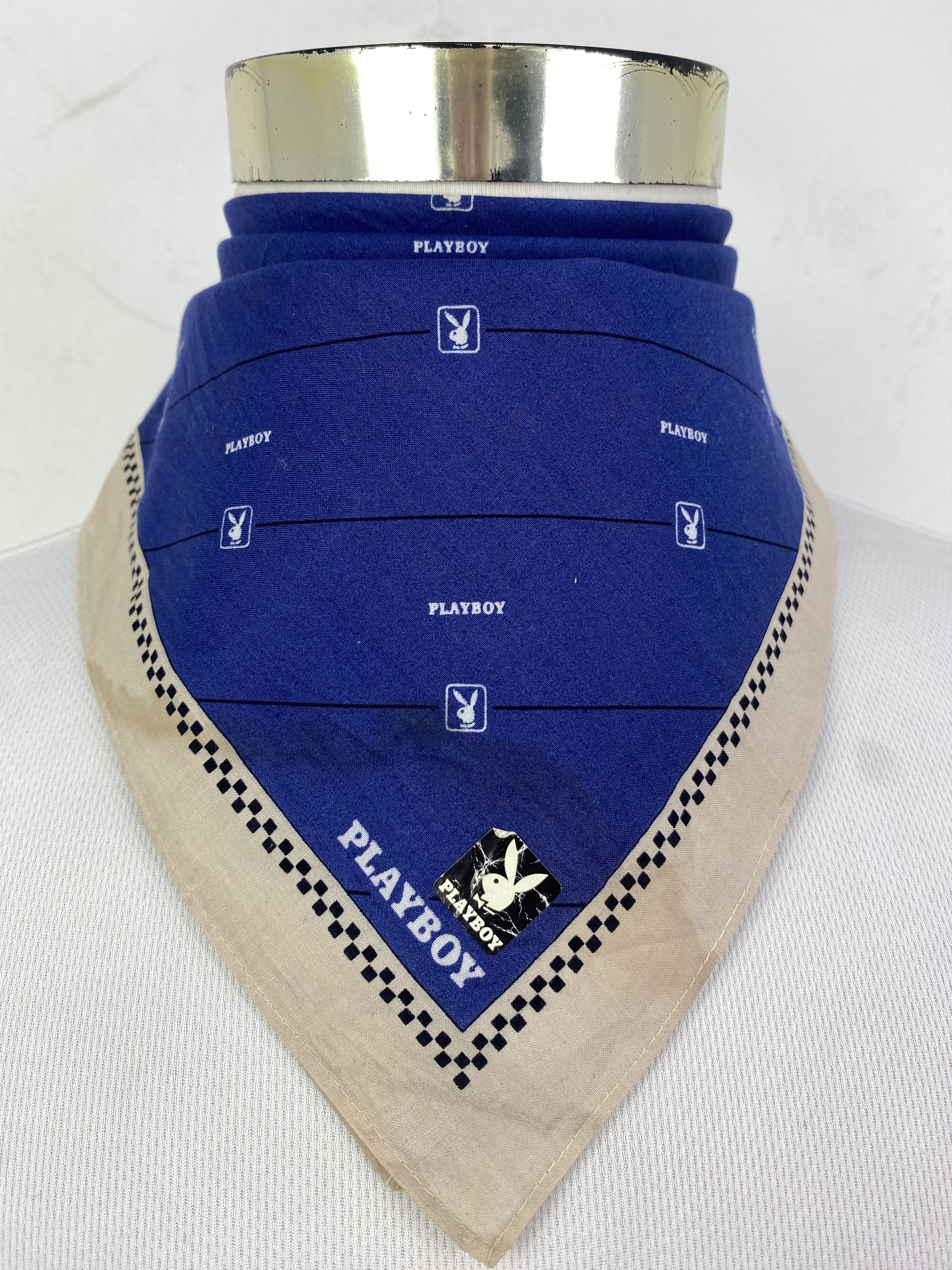 Playboy Vintage Playboy Handkerchief / Neckerchief / Bandana HKC0921 Size ONE SIZE - 1 Thumbnail